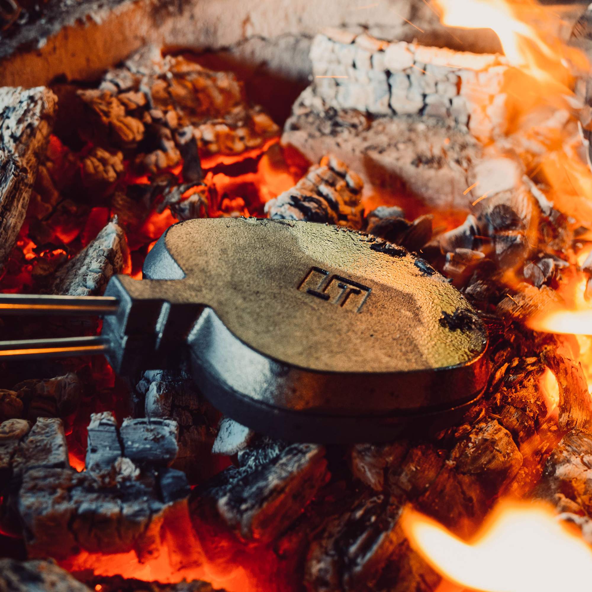 Stabilotherm MACKJÄRN MED ÄLGMOTIV - Grilleisen