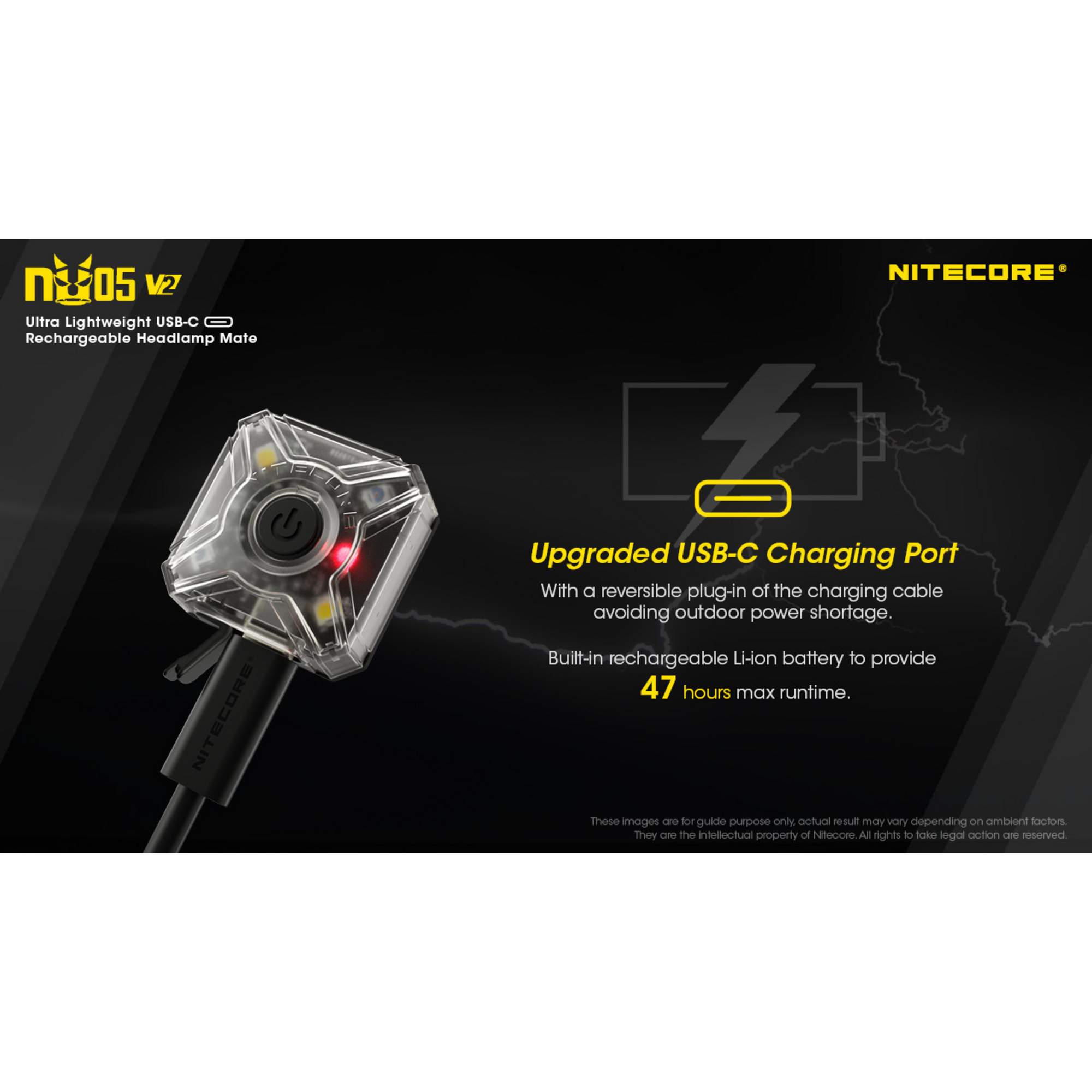 Nitecore NU05 V2 - Outdoor Lampe