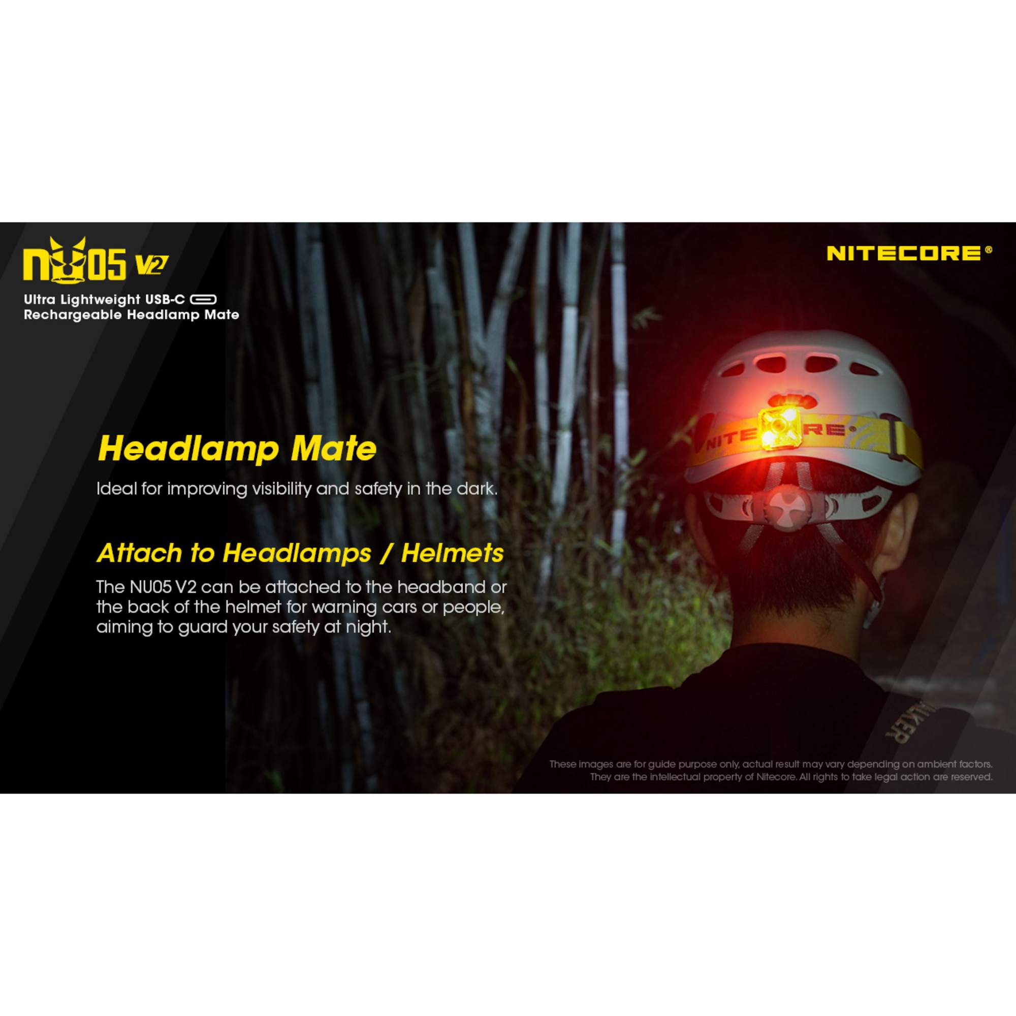 Nitecore NU05 V2 - Outdoor Lampe