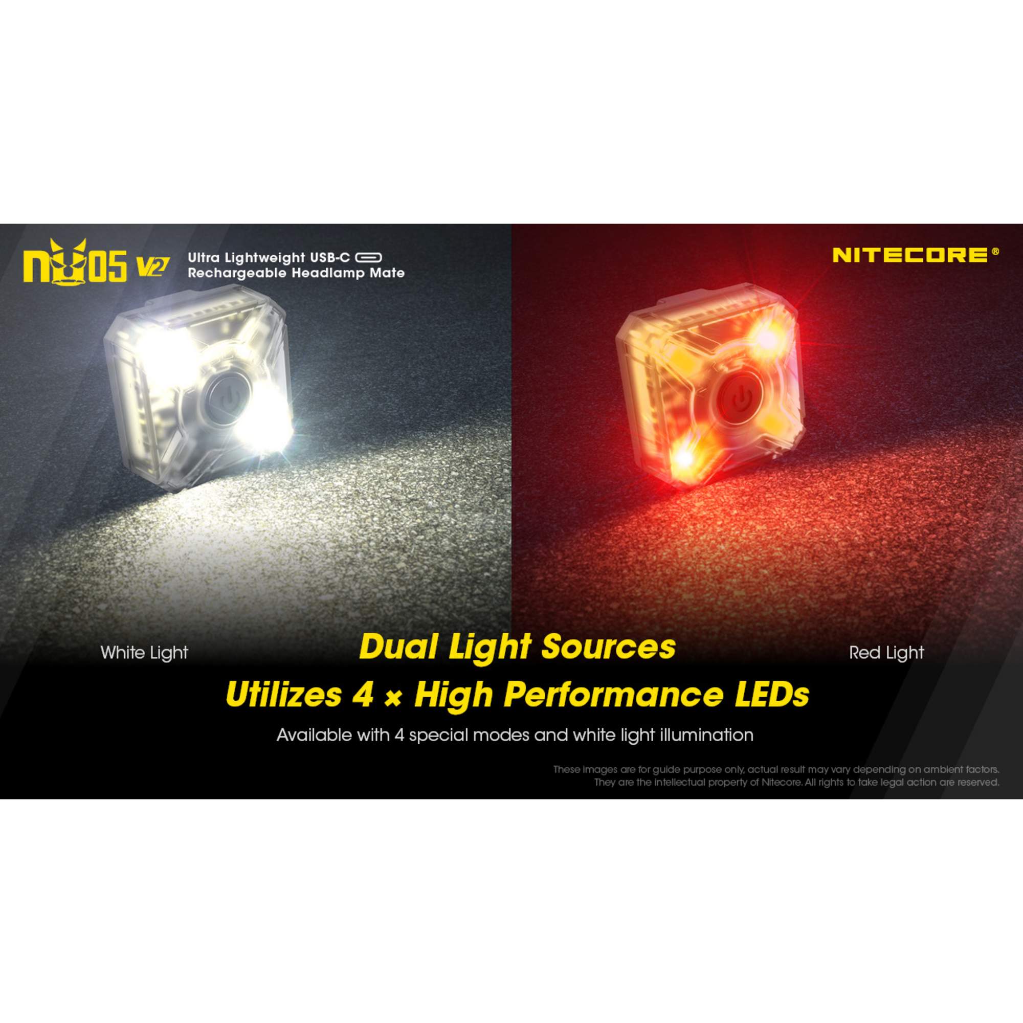 Nitecore NU05 V2 - Outdoor Lampe
