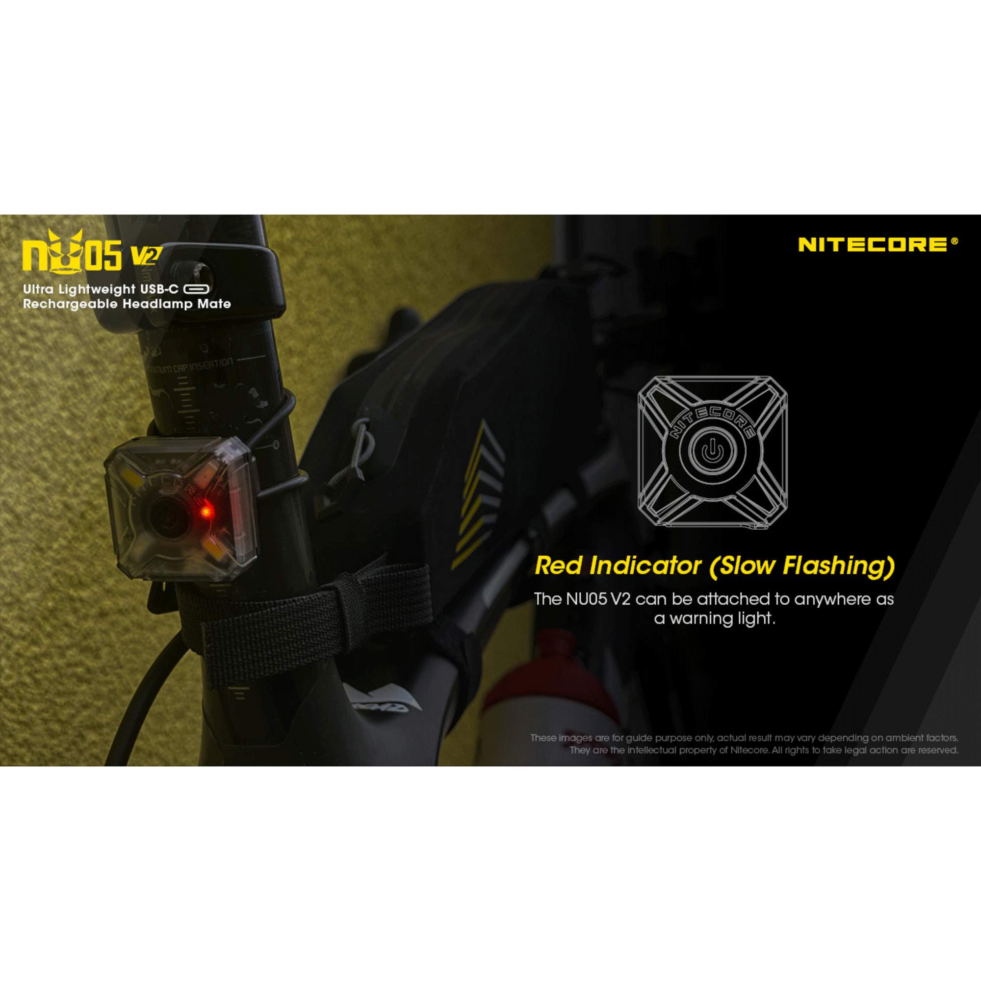 Nitecore NU05 V2 - Outdoor Lampe