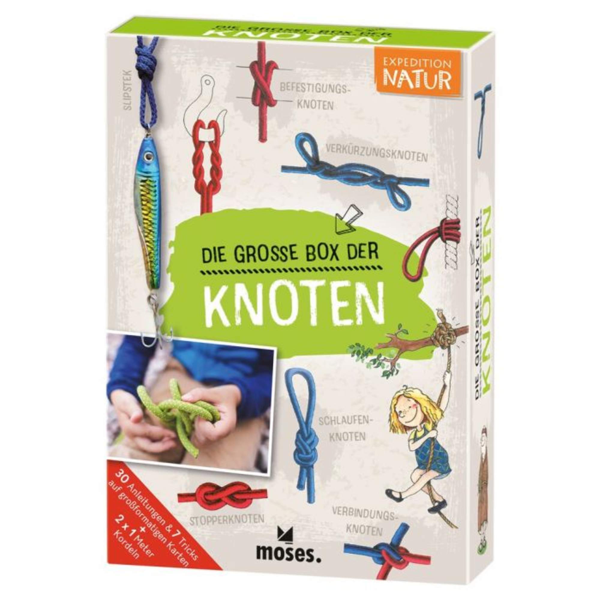 KESSEL, C: EXPEDITION NATUR DIE GROßE BOX DER KNOTEN - Spielzeug