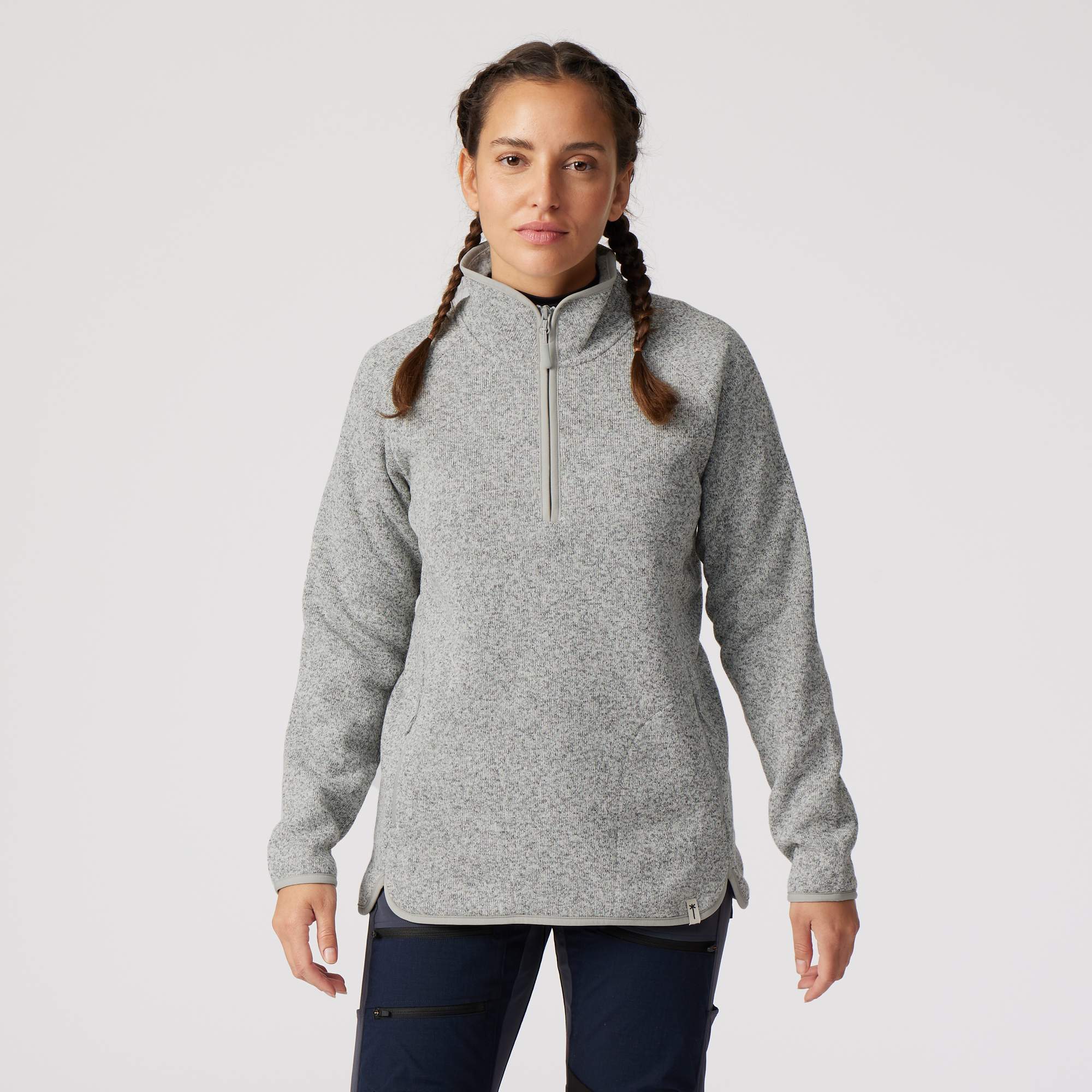 FRILUFTS HAGLEREN KNITTED FLEECE HALFZIP Damen - Fleecepullover