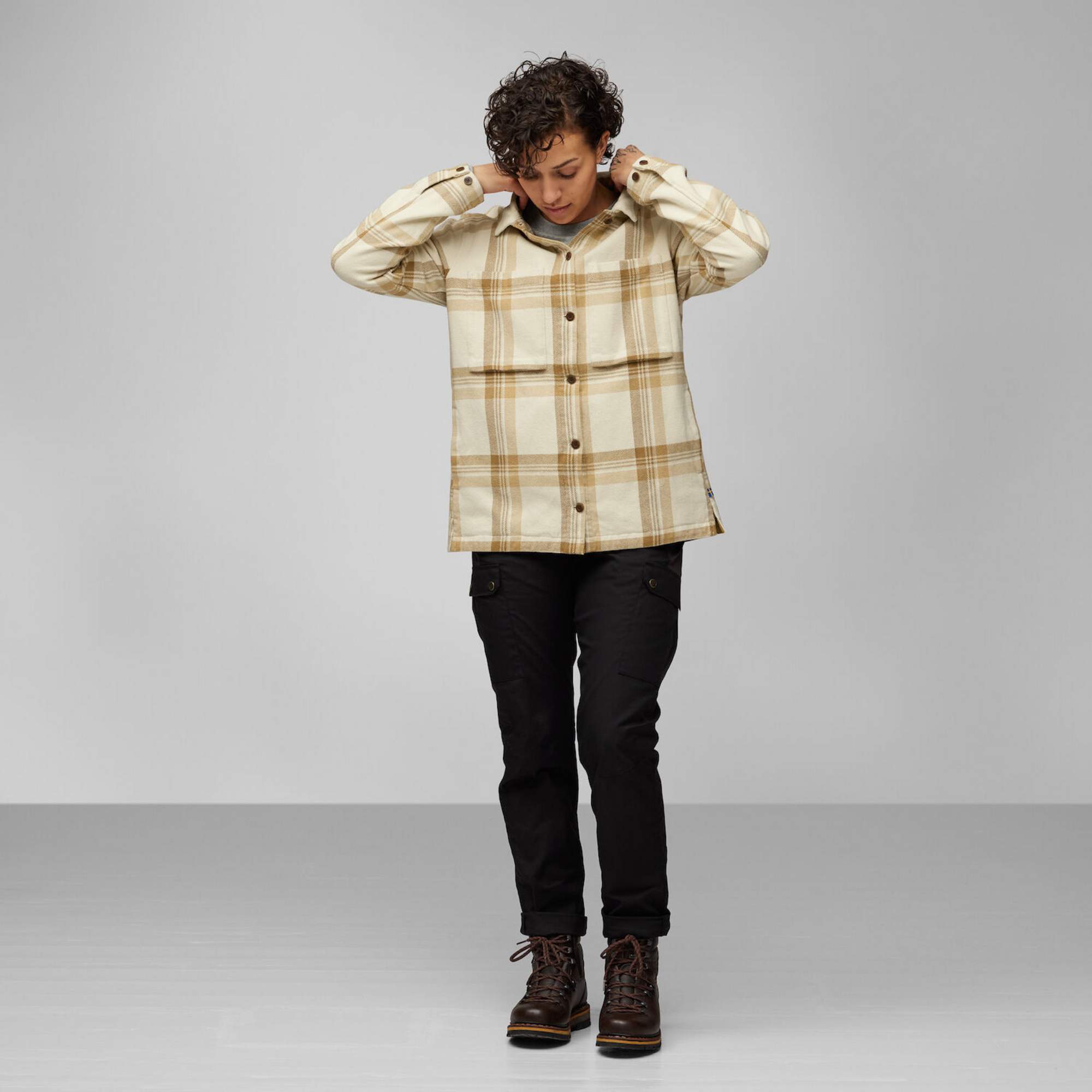 Fjällräven SINGI FLANNEL OVERSHIRT W Damen - Flanellhemd