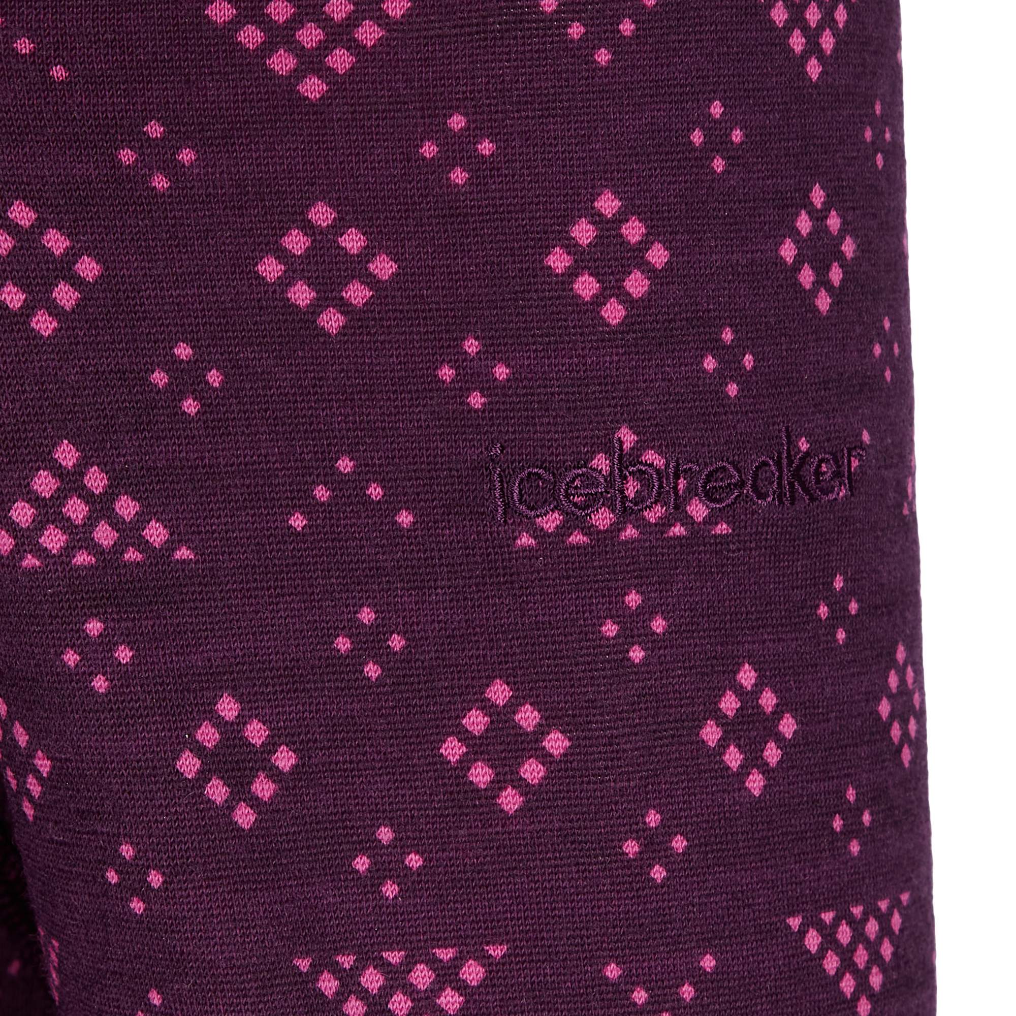 Icebreaker W MERINO 200 OASIS LS CREWE FIRST SNOW Damen - Funktionsshirt