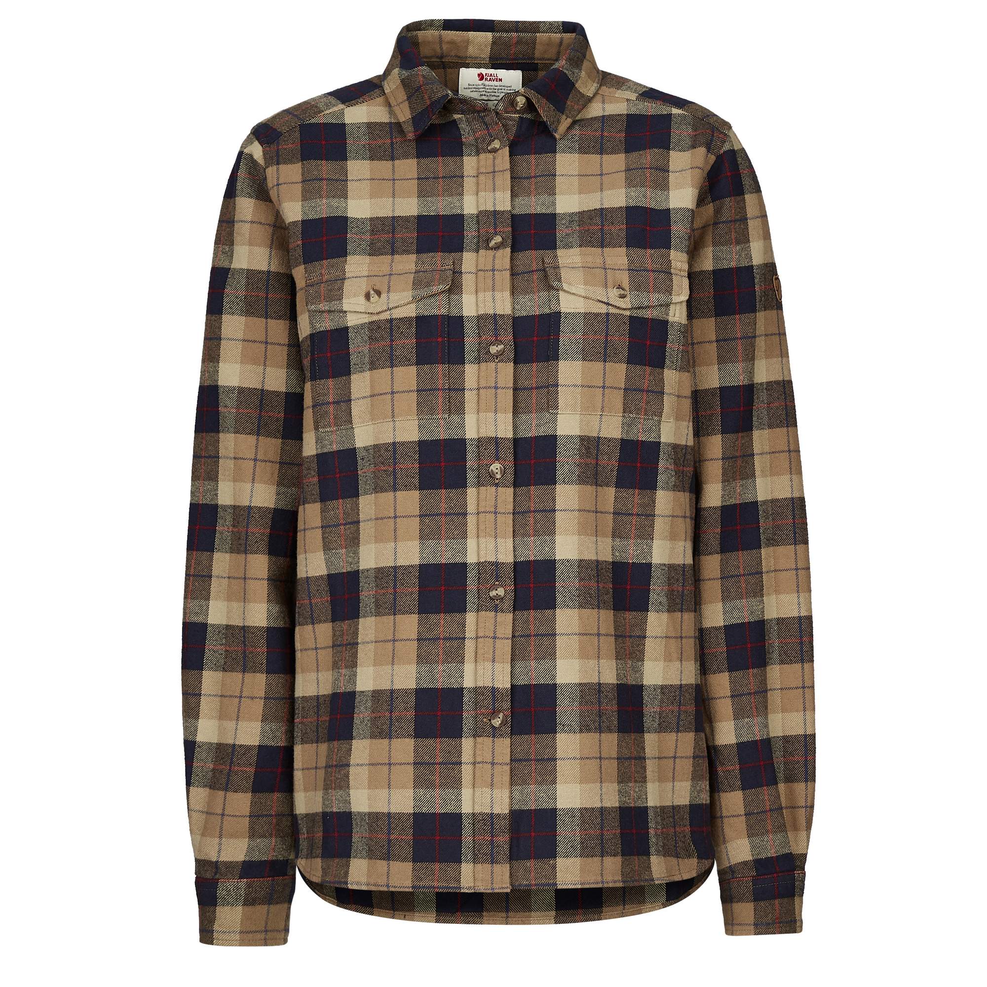Fjällräven VÄRMLAND HEAVY FLANNEL SHIRT W Damen - Flanellhemd