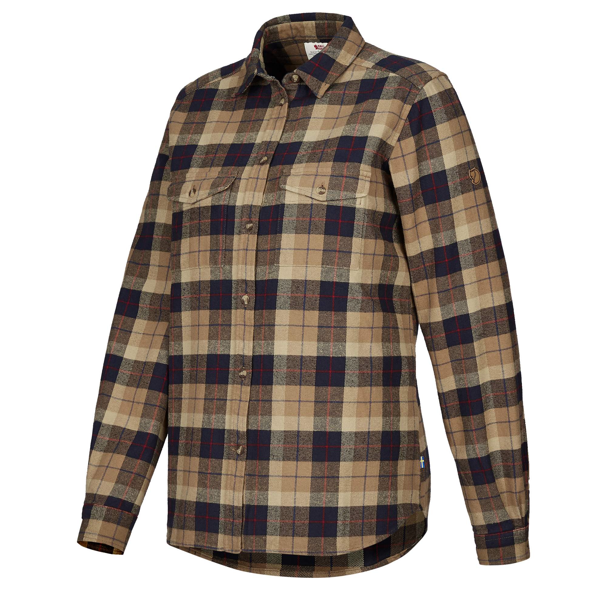 Fjällräven VÄRMLAND HEAVY FLANNEL SHIRT W Damen - Flanellhemd