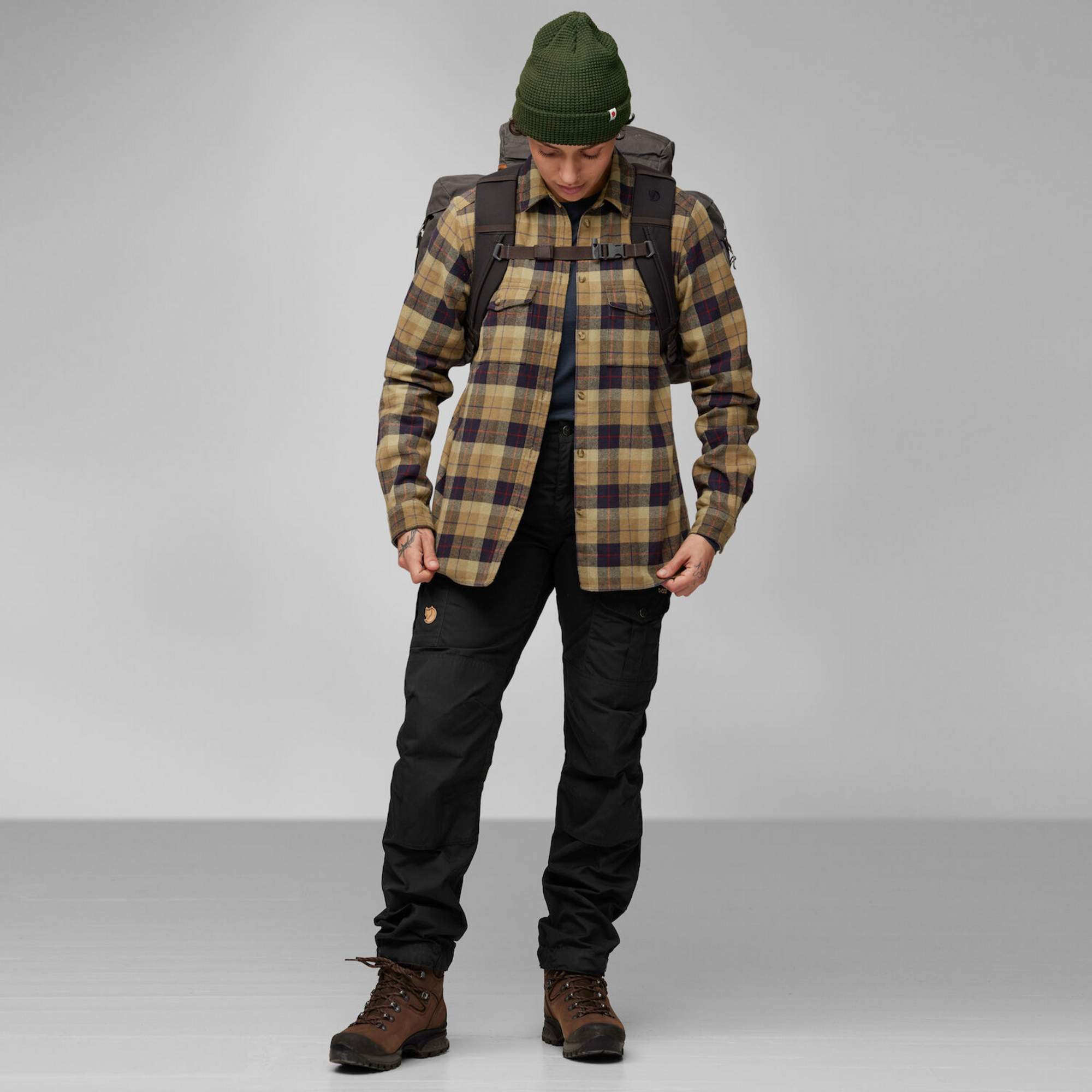 Fjällräven VÄRMLAND HEAVY FLANNEL SHIRT W Damen - Flanellhemd