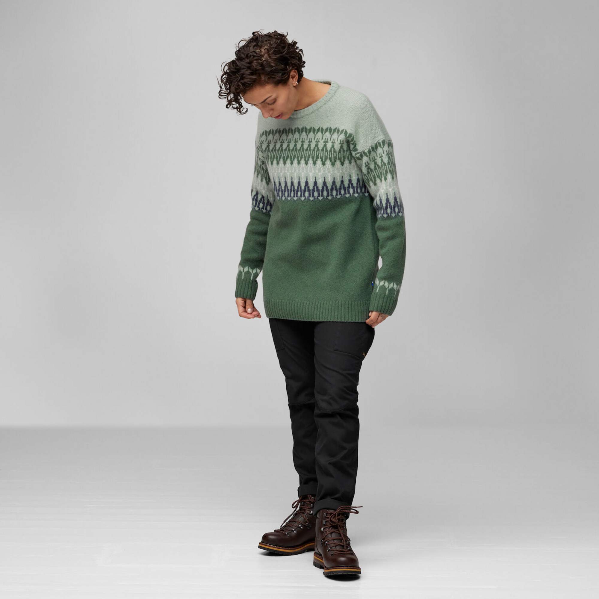 Fjällräven ÖVIK PATH KNIT W Damen - Wollpullover
