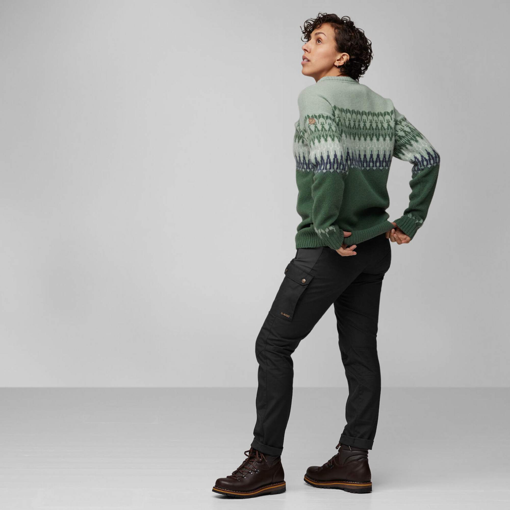 Fjällräven ÖVIK PATH KNIT W Damen - Wollpullover