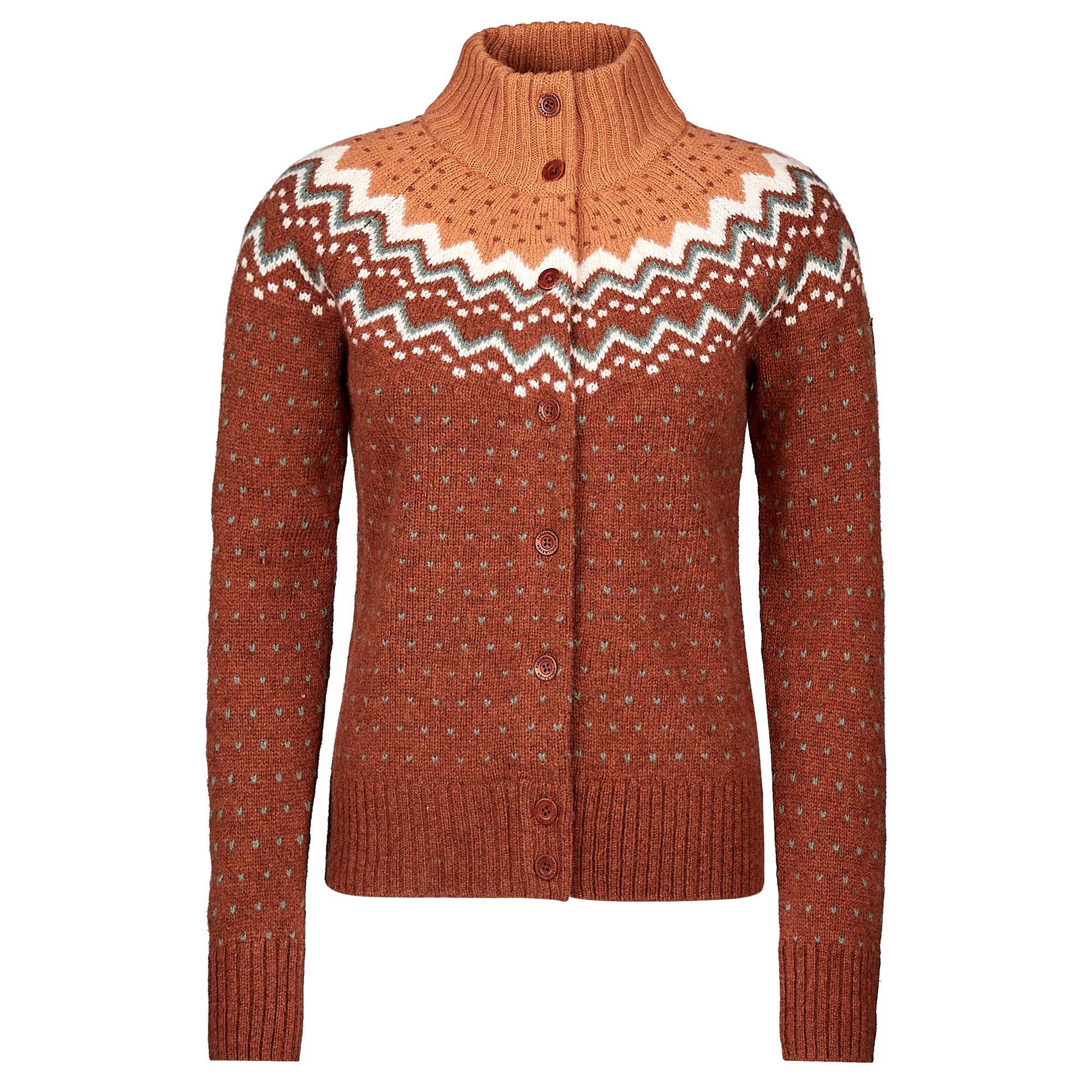 Fjällräven ÖVIK KNIT CARDIGAN W Damen - Wolljacke