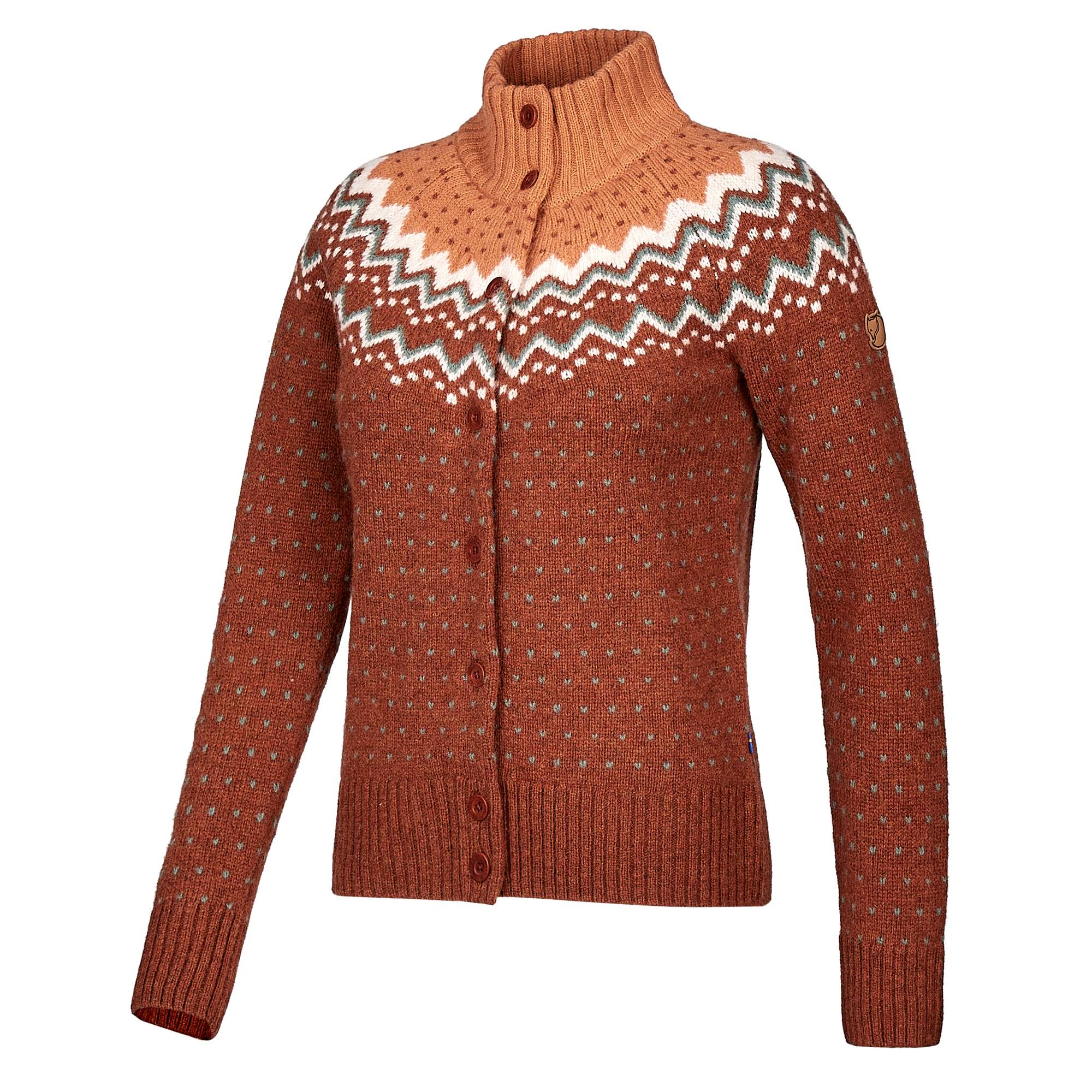 Fjällräven ÖVIK KNIT CARDIGAN W Damen - Wolljacke