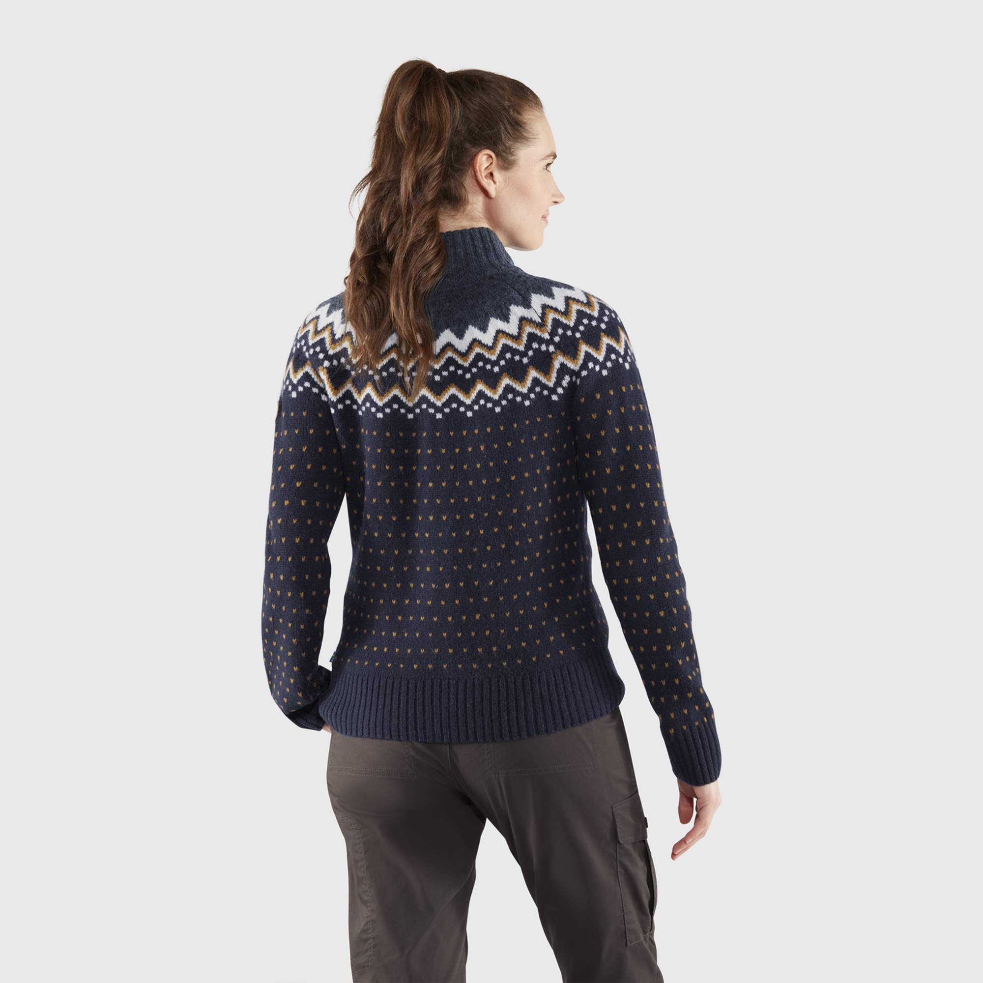 Fjällräven ÖVIK KNIT CARDIGAN W Damen - Wolljacke