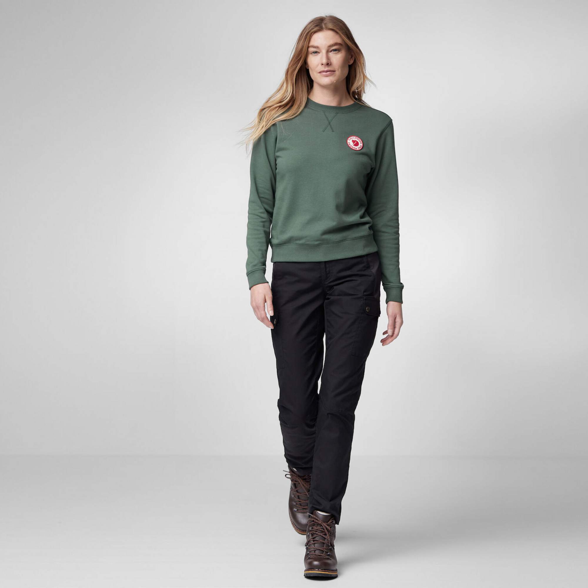 Fjällräven 1960 LOGO BADGE SWEATER W Damen - Sweatshirt