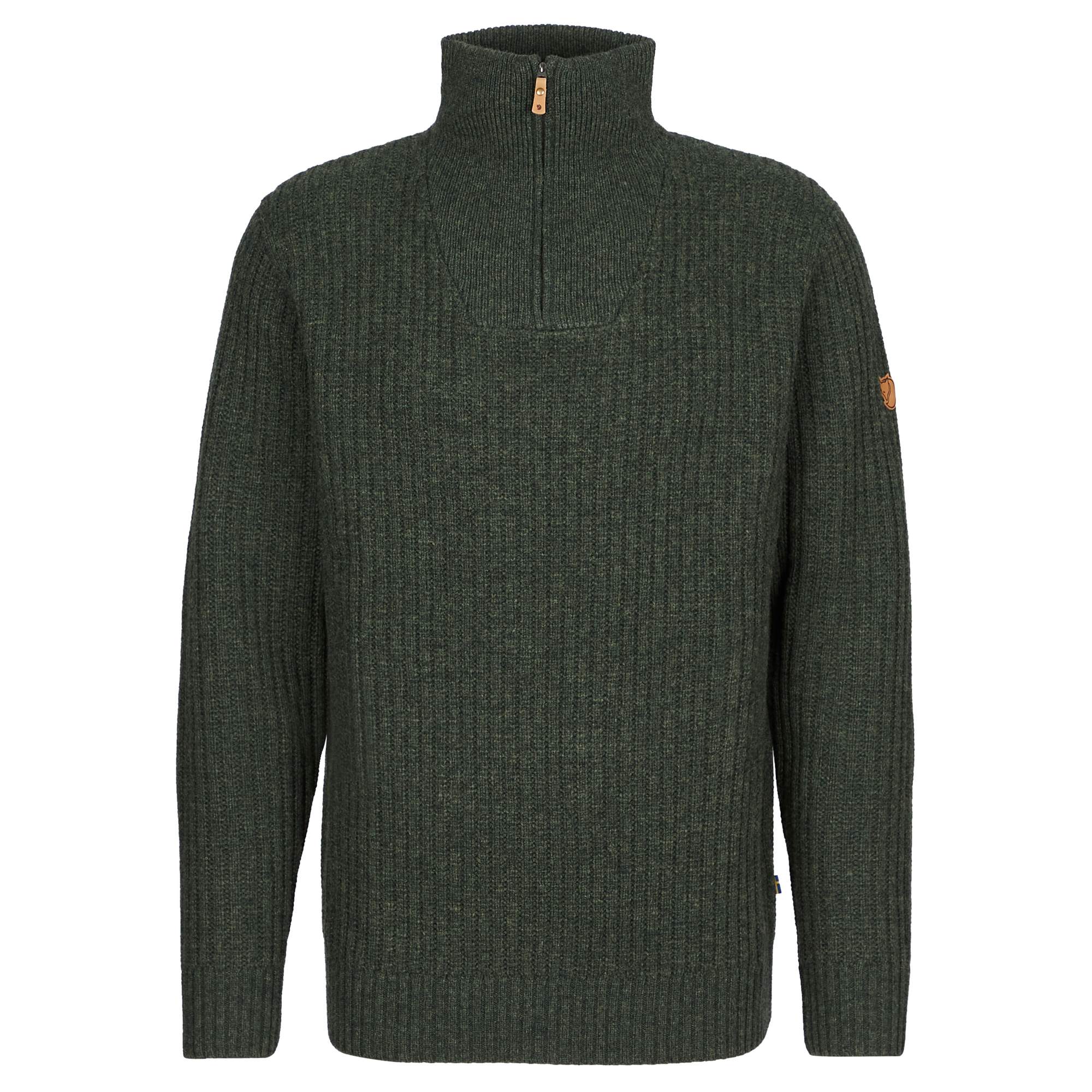 Fjällräven ÖVIK HALF ZIP KNIT M Herren - Wollpullover