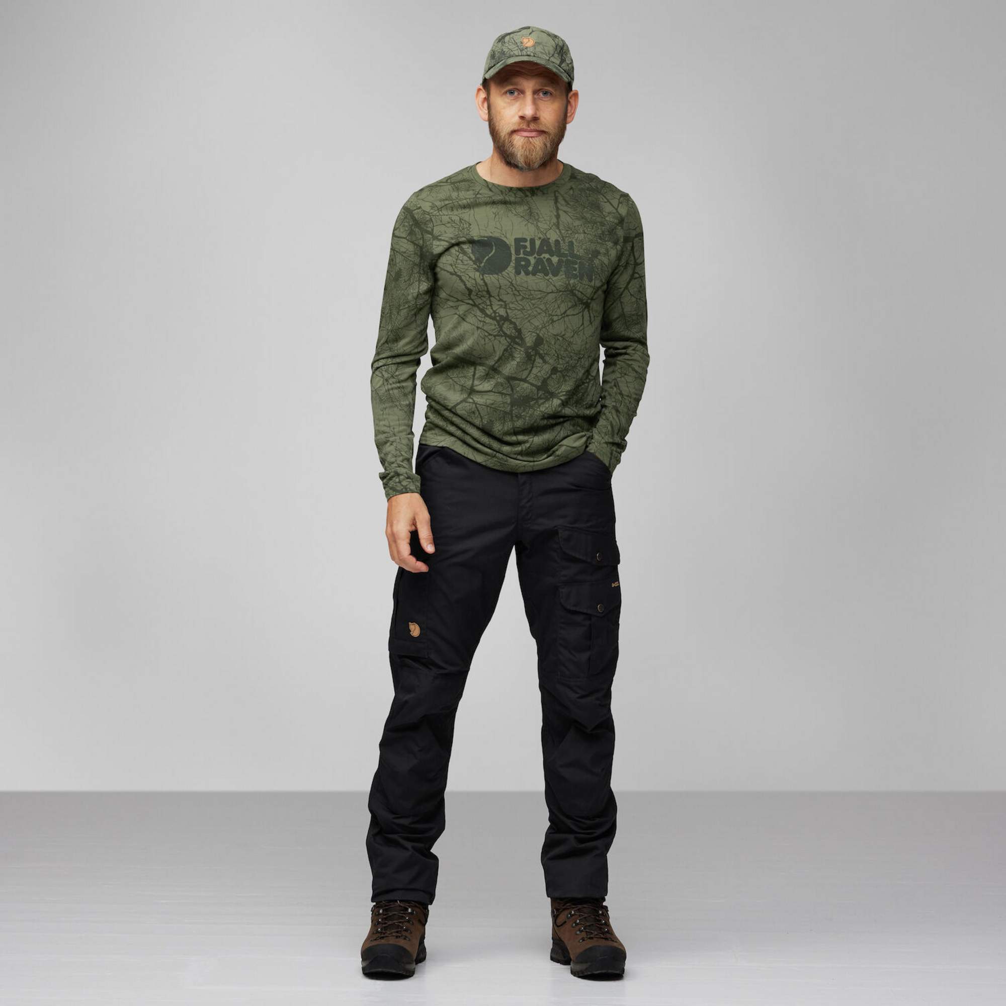 Fjällräven VÄRMLAND WOOL LS M Herren - Langarmshirt