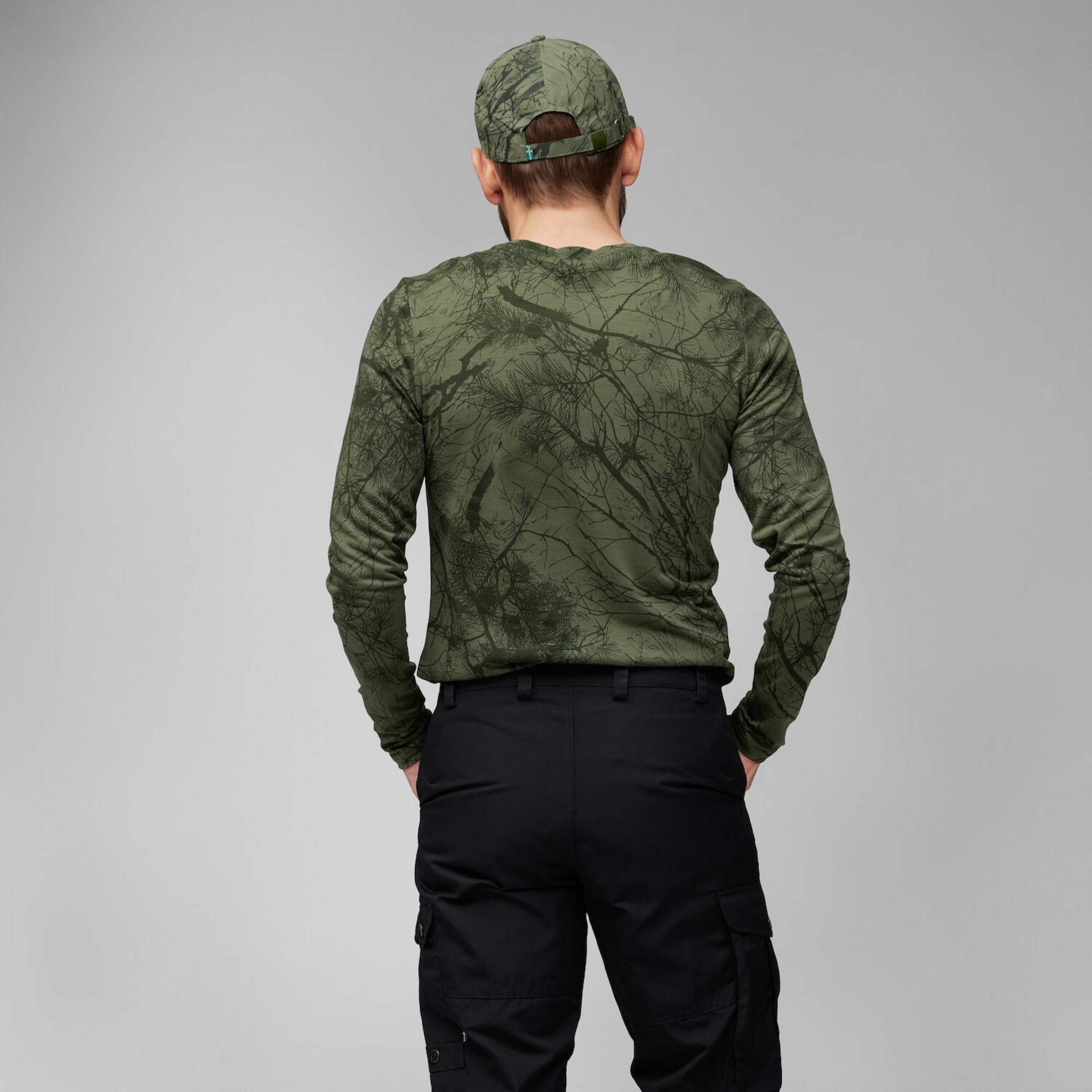 Fjällräven VÄRMLAND WOOL LS M Herren - Langarmshirt