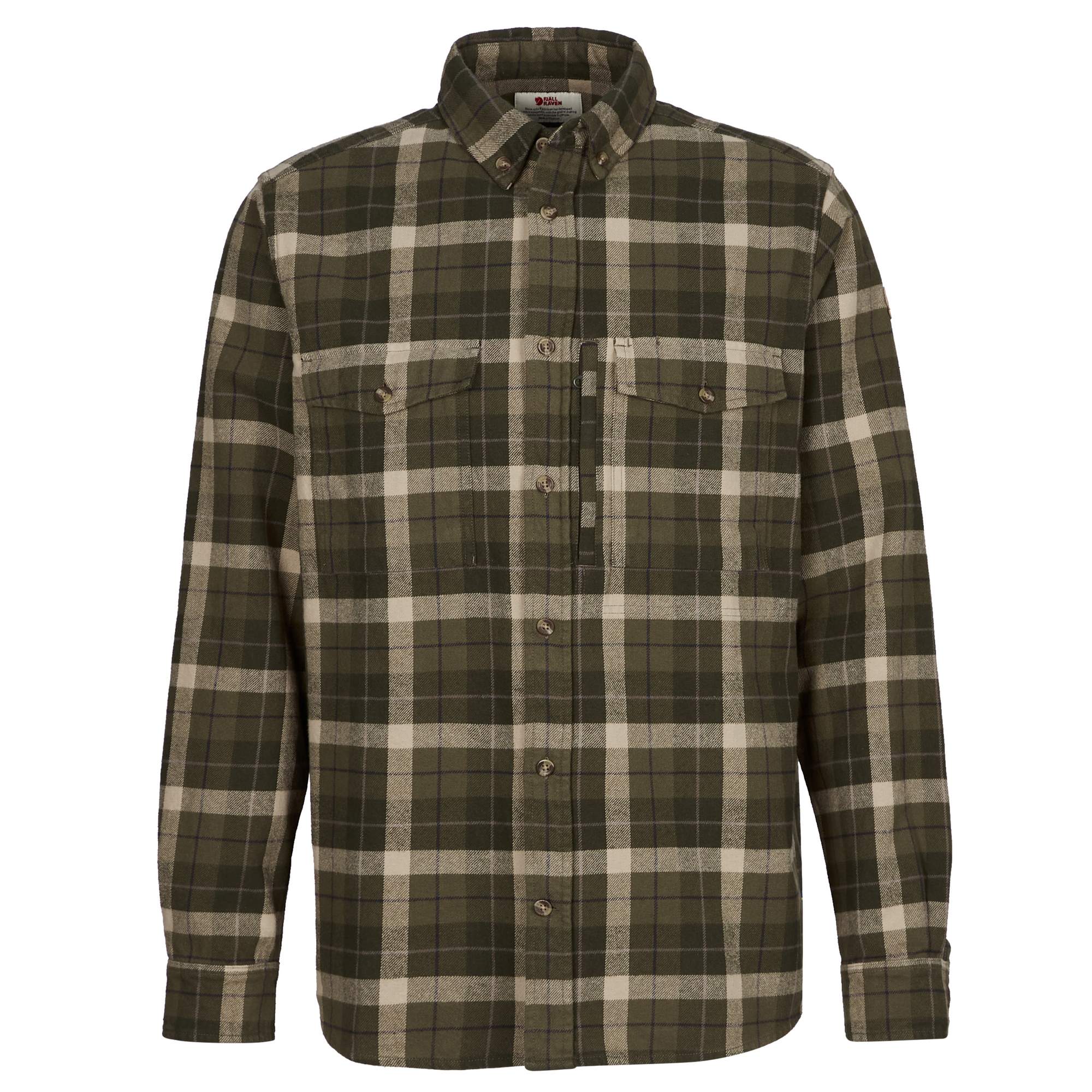 Fjällräven VÄRMLAND HEAVY FLANNEL SHIRT M Herren - Flanellhemd