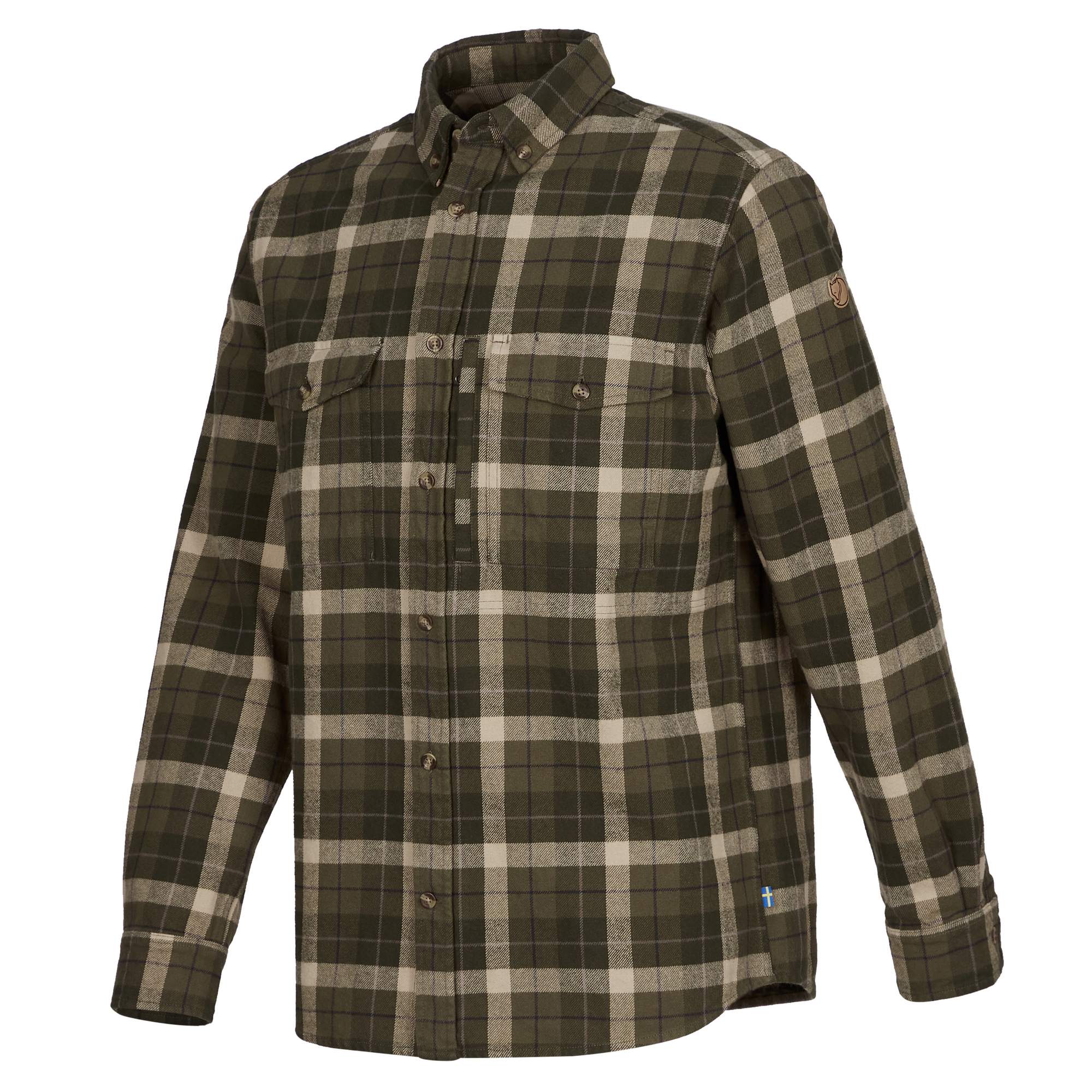 Fjällräven VÄRMLAND HEAVY FLANNEL SHIRT M Herren - Flanellhemd