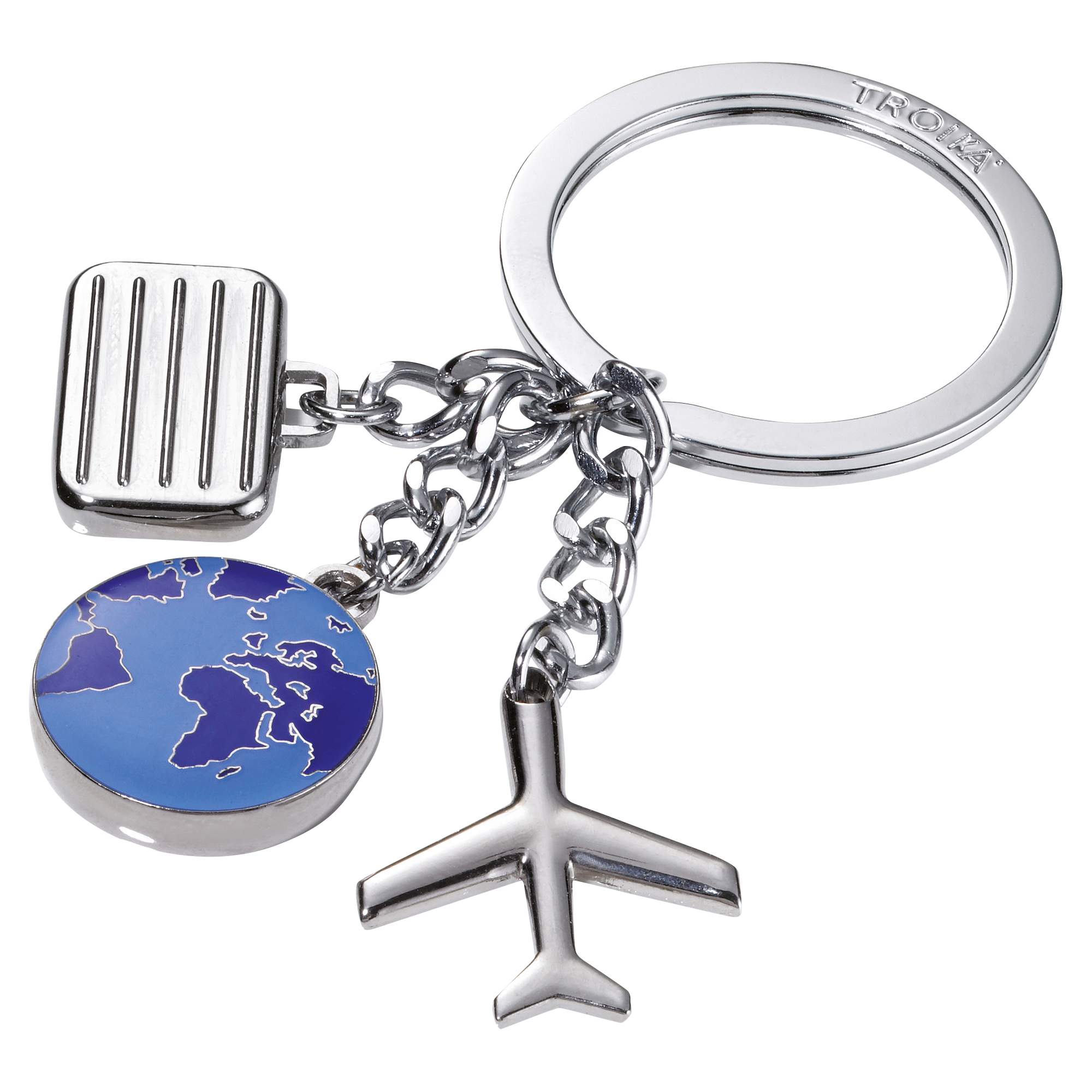 Troika KEYRING WELTENBUMMLER - Schlüsselanhänger