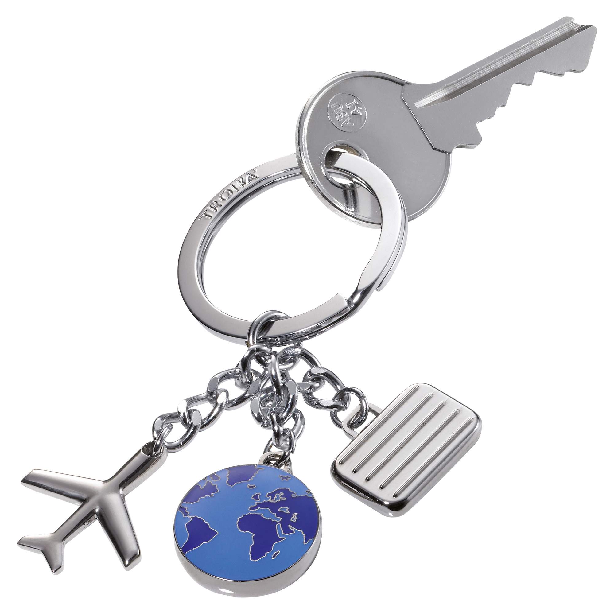 Troika KEYRING WELTENBUMMLER - Schlüsselanhänger
