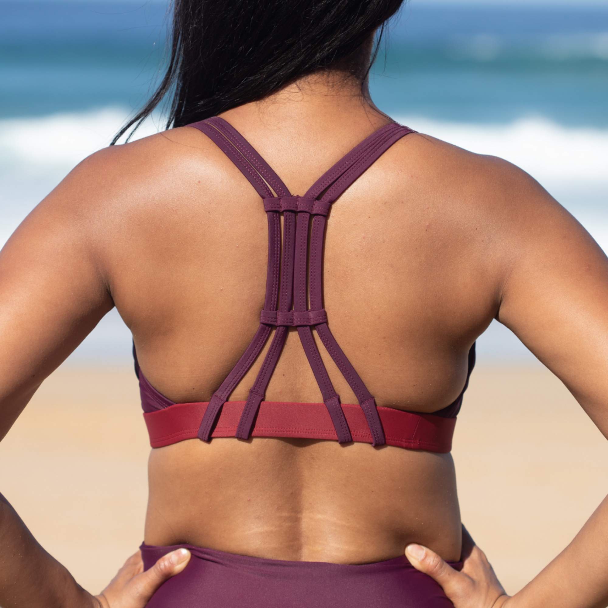 Inaska BIKINI TOP WILD DARK BERRY Damen - Bikini