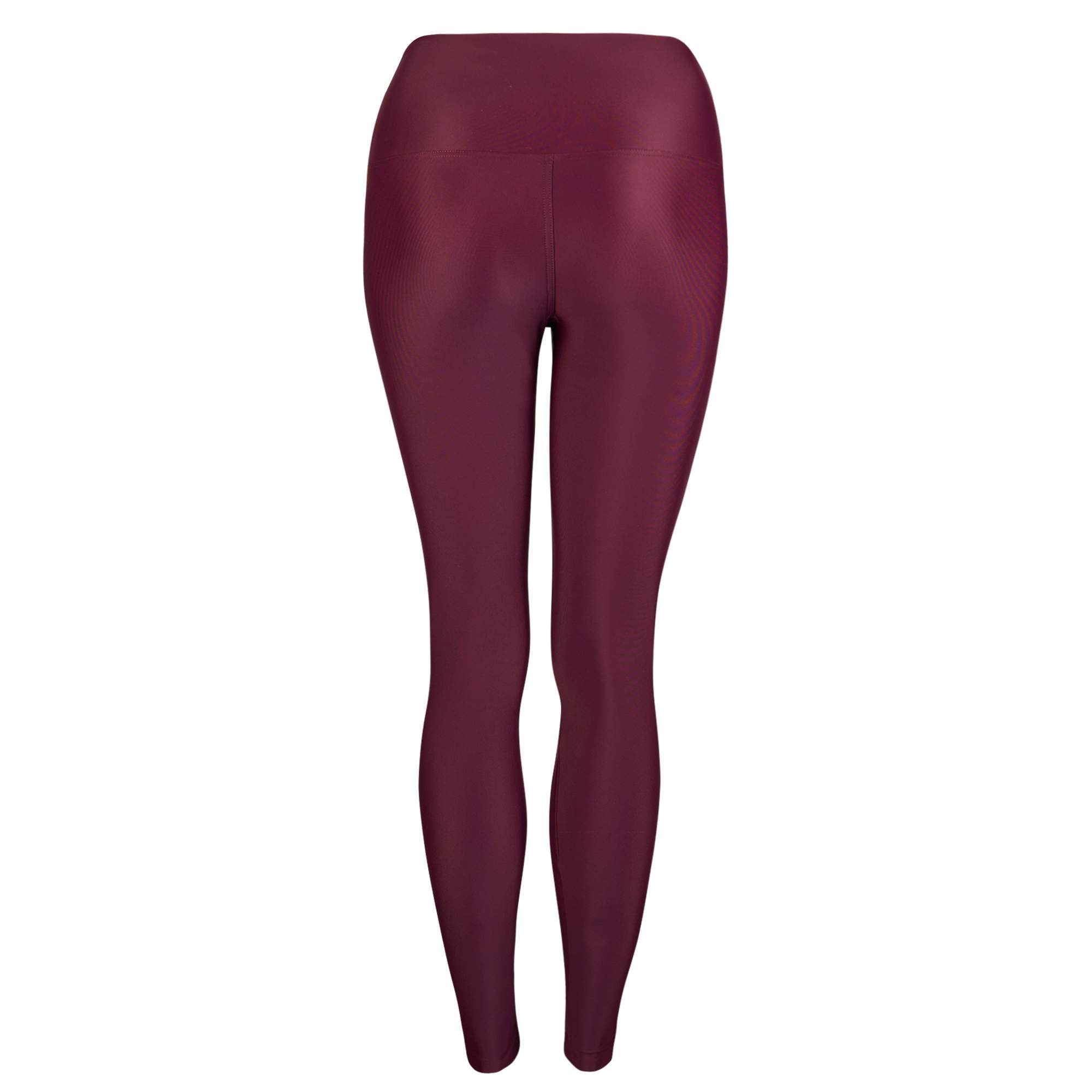 Inaska HIGH WAIST TIGHT CHILL DARK BERRY Damen - Leggings