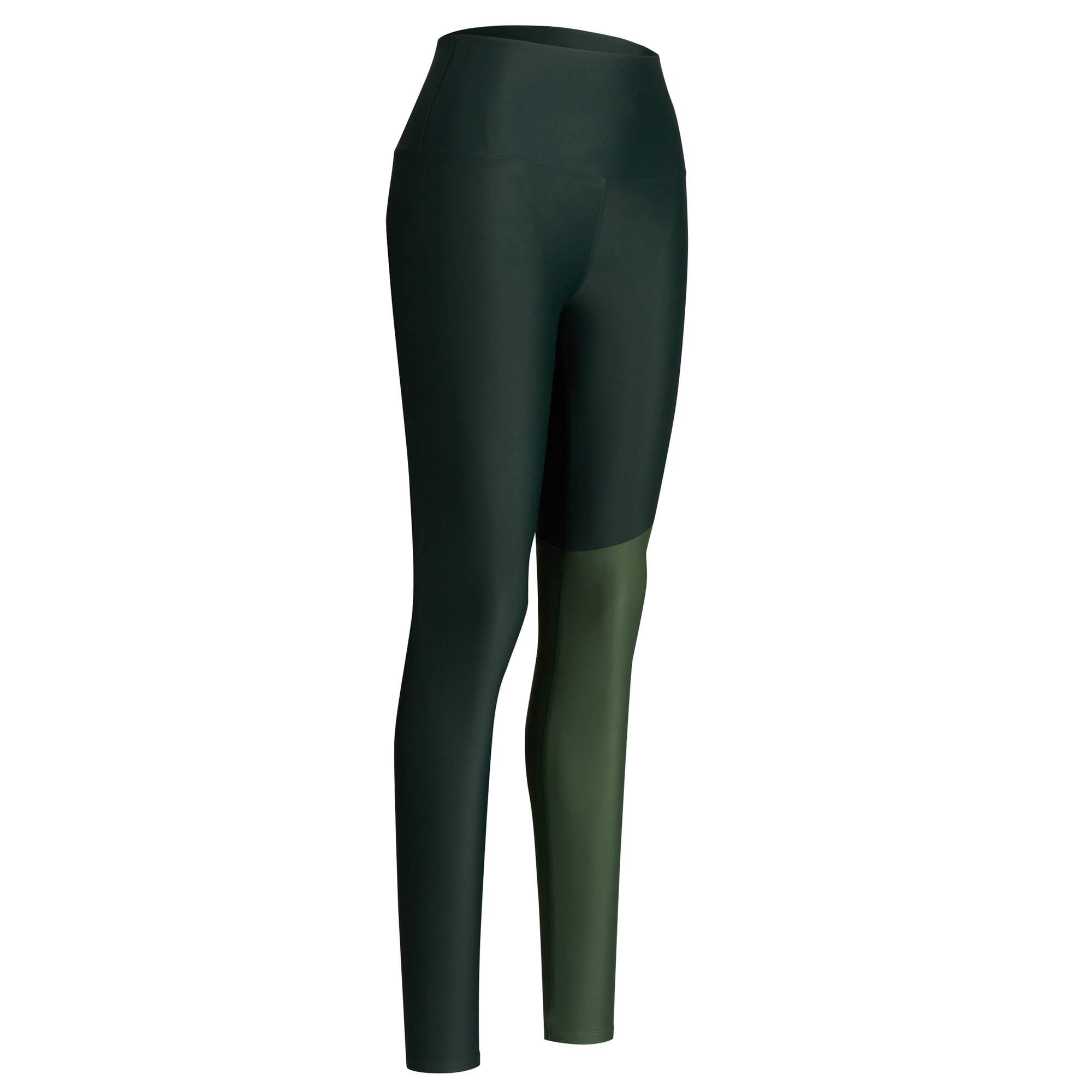 Inaska HIGH WAIST TIGHT WILD DARK GREEN-MUD Damen - Leggings