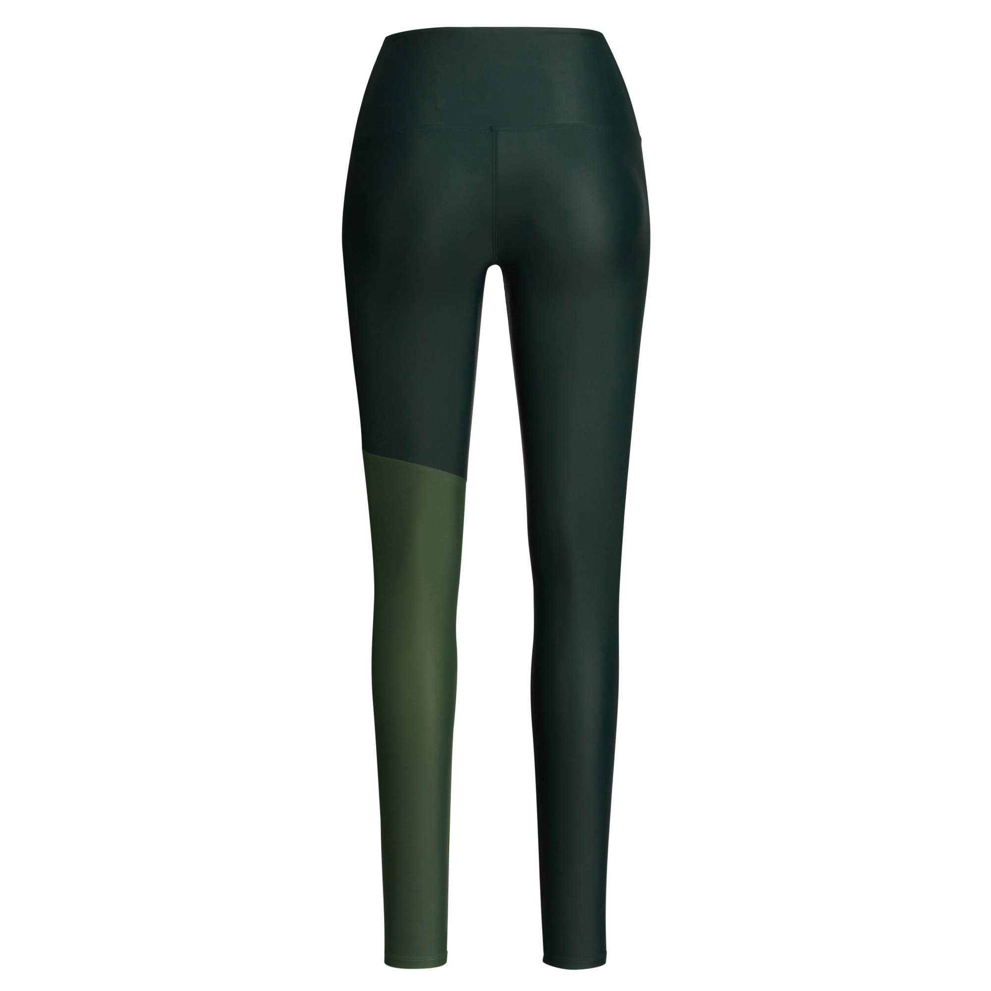 Inaska HIGH WAIST TIGHT WILD DARK GREEN-MUD Damen - Leggings