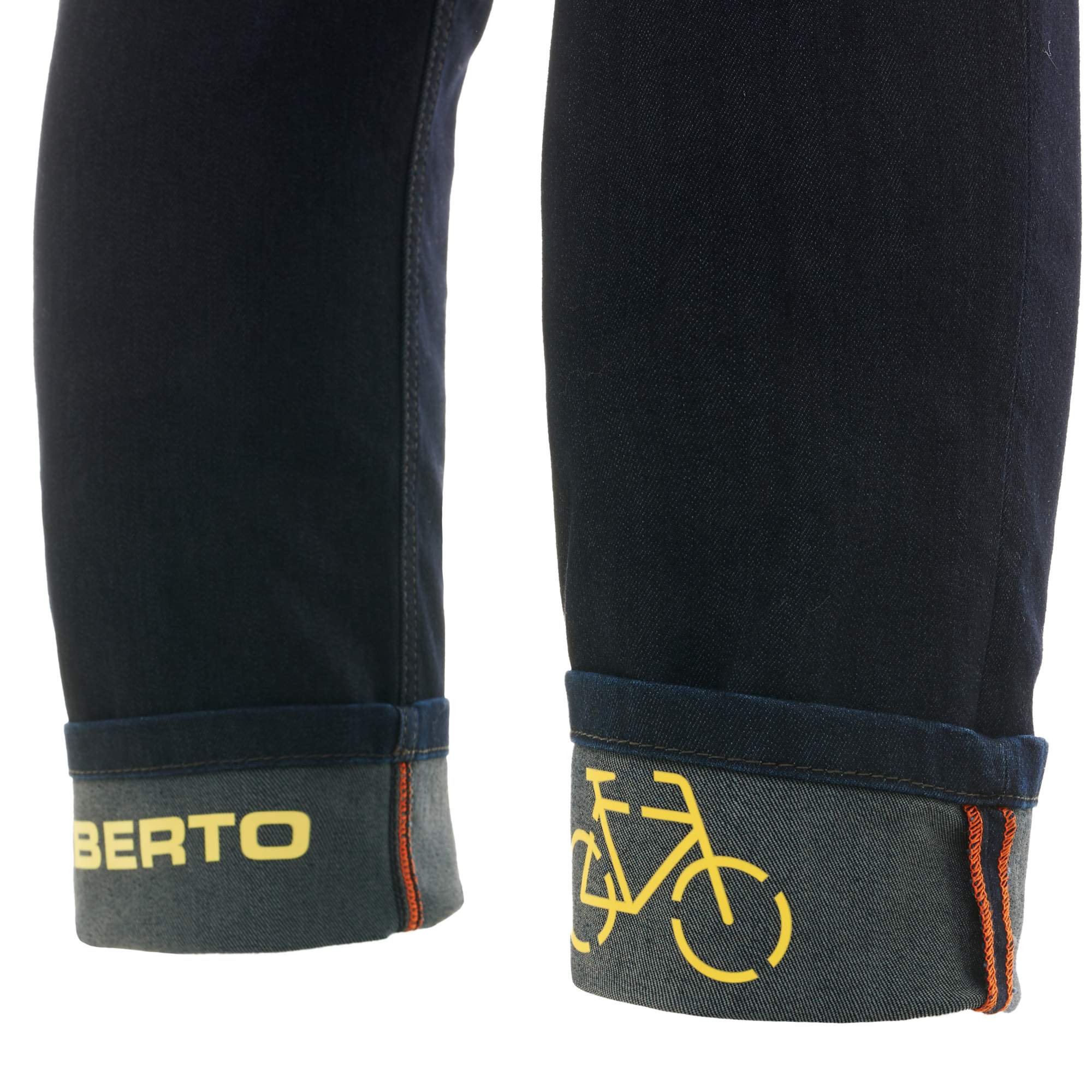 Alberto BIKE - ECOREPEL DENIM Herren - Fahrradhose