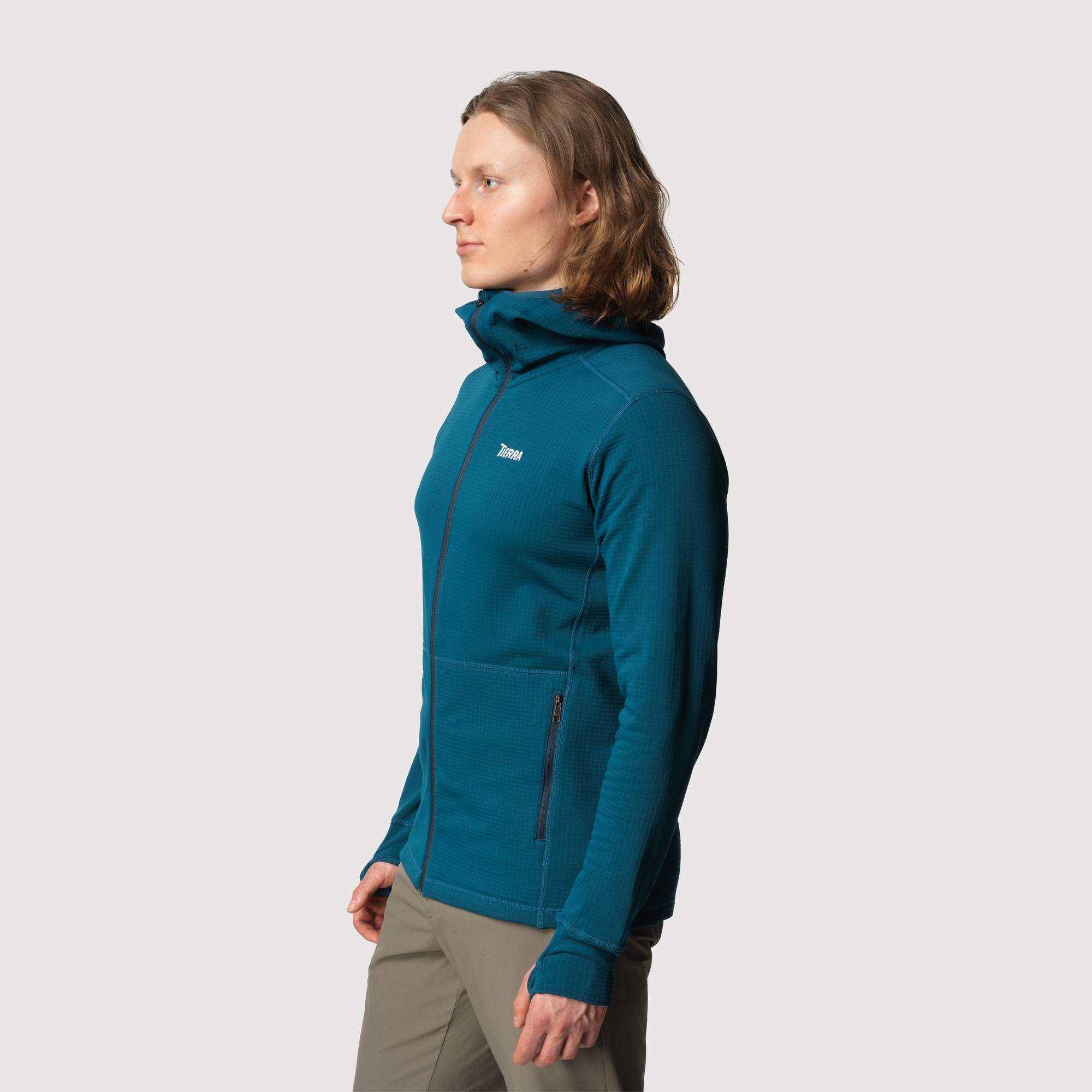 Tierra NALLO HOOD FULL ZIP M Herren - Fleecejacke