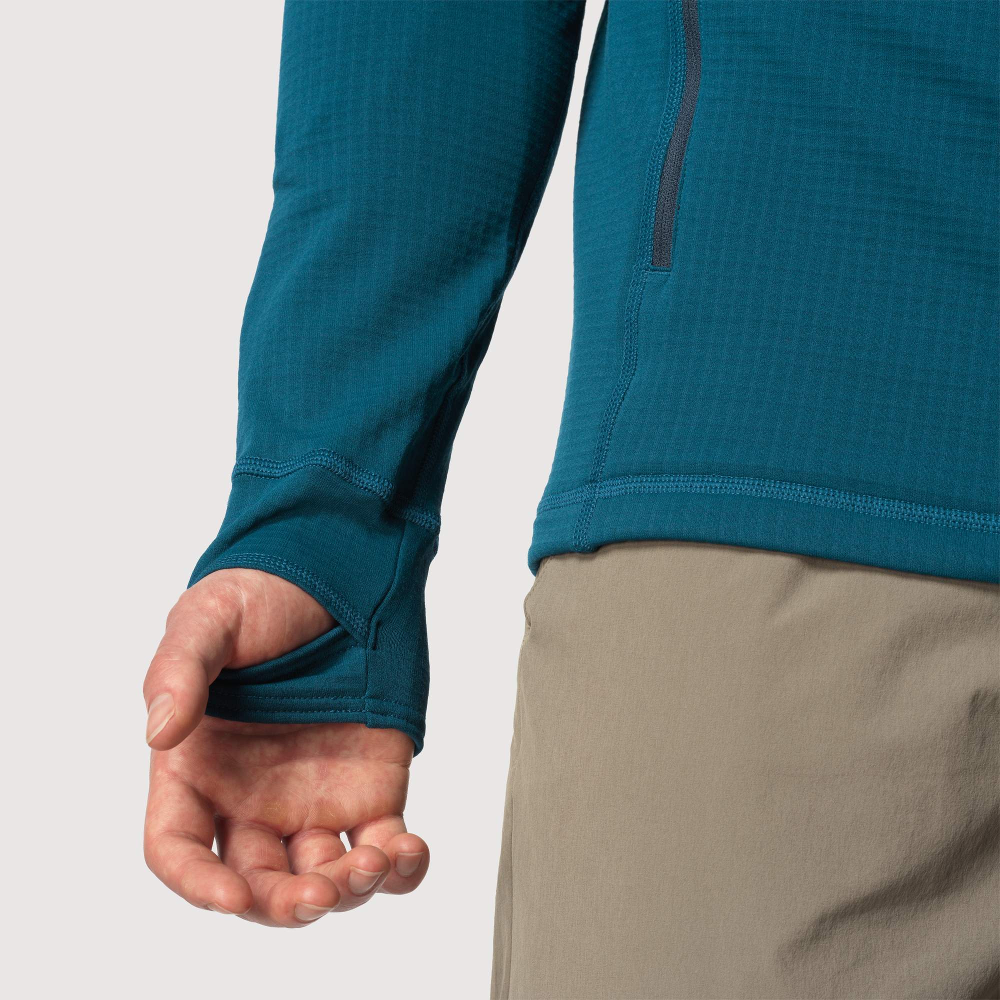 Tierra NALLO HOOD FULL ZIP M Herren - Fleecejacke