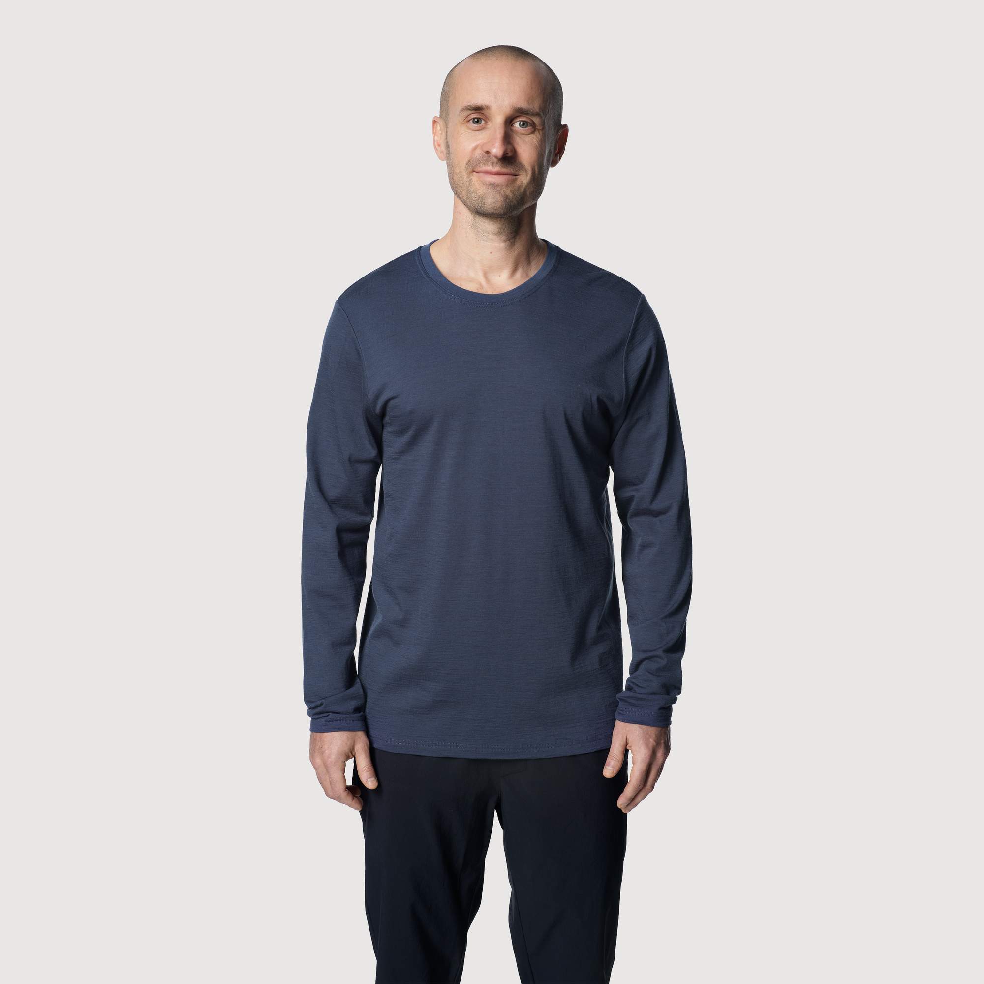 Tierra WOOL TEE LONG SLEEVE M Herren - Langarmshirt