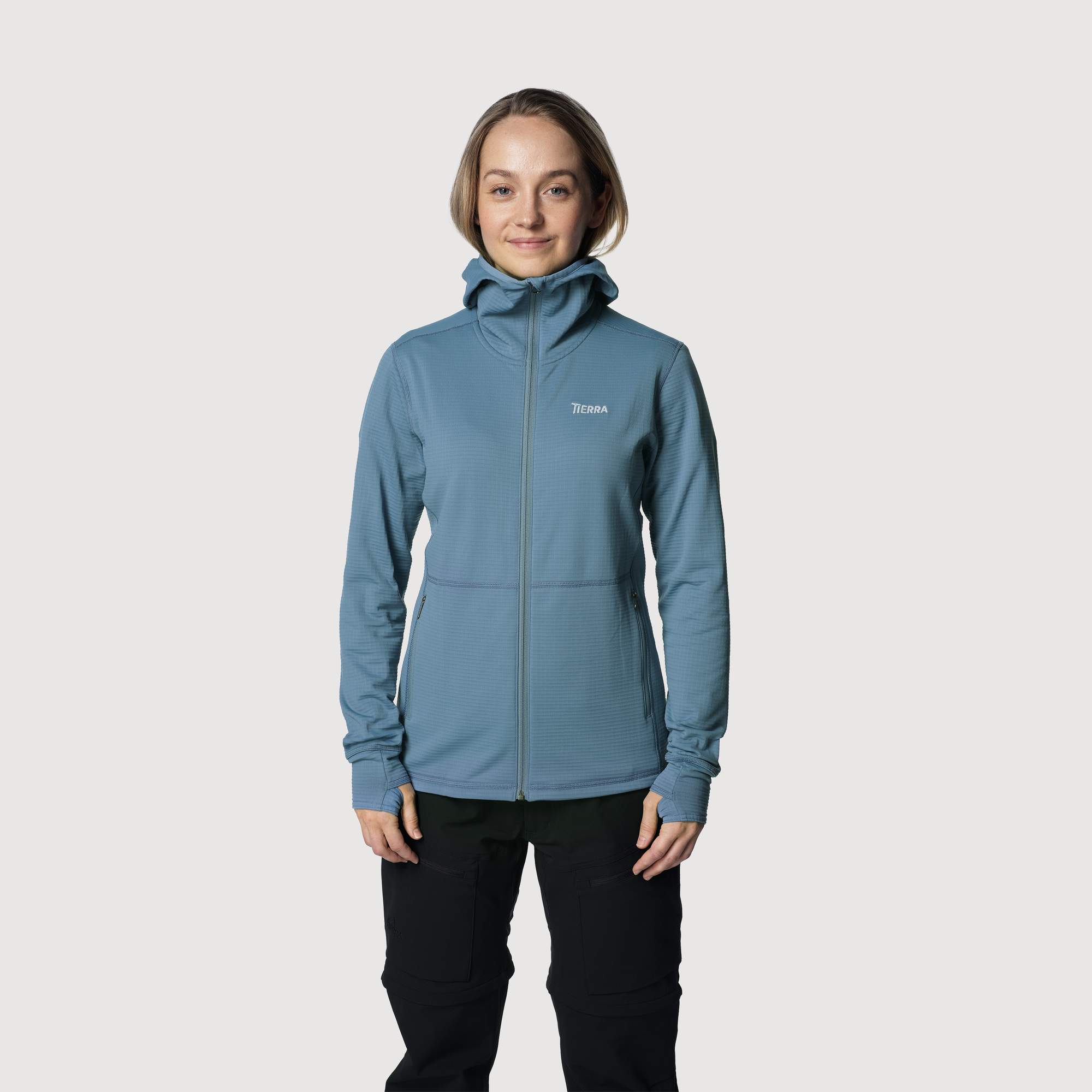 Tierra NALLO HOOD FULL ZIP W Damen - Fleecejacke