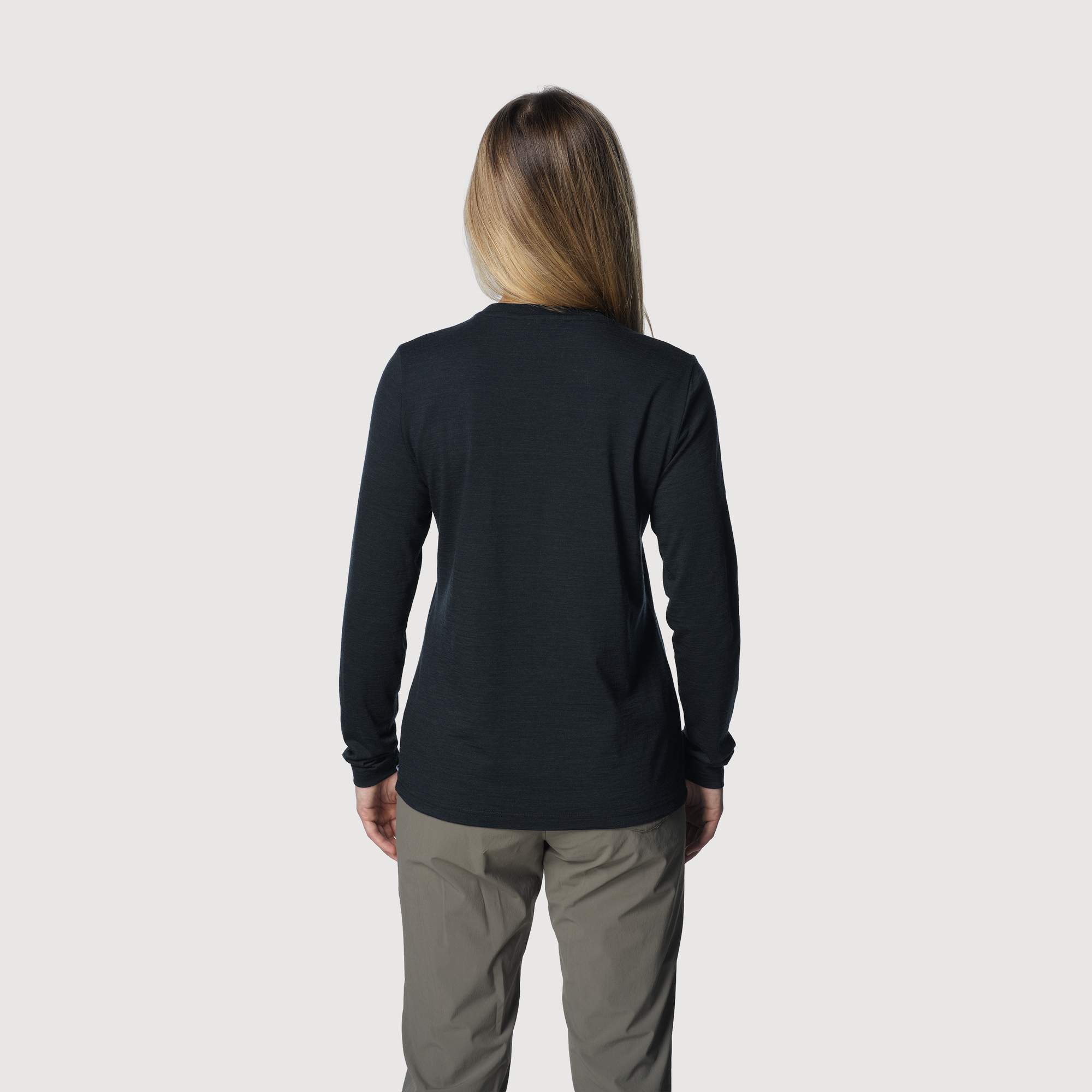Tierra WOOL TEE LONG SLEEVE W Damen - Langarmshirt
