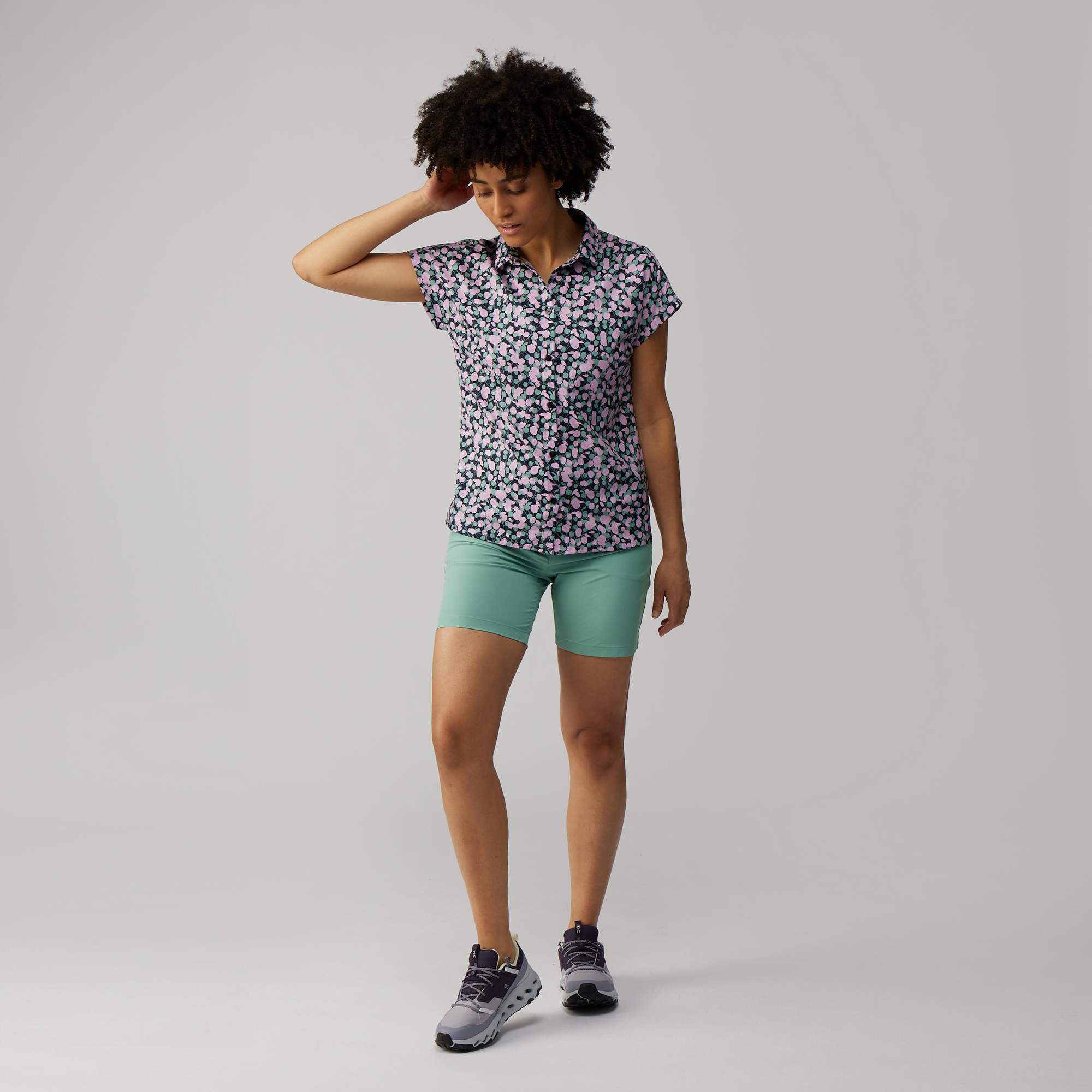 FRILUFTS AMBAE AOP SHIRT Damen - Outdoor Bluse