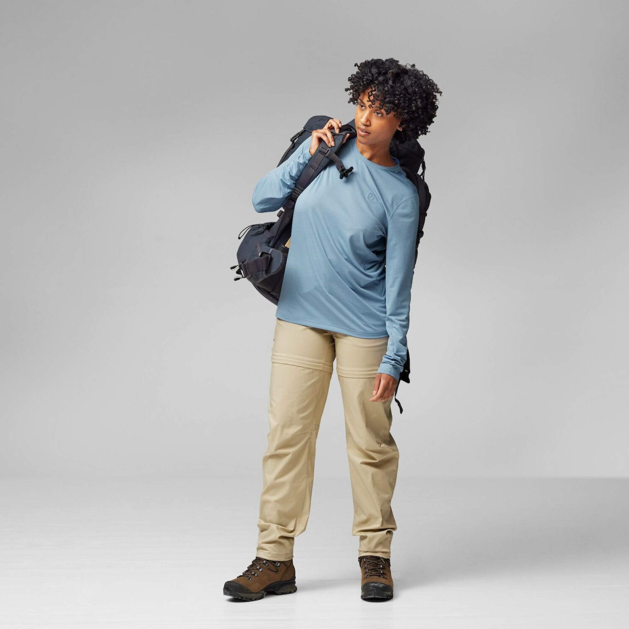 Fjällräven ABISKO DAY HIKE LS W Damen - Funktionsshirt