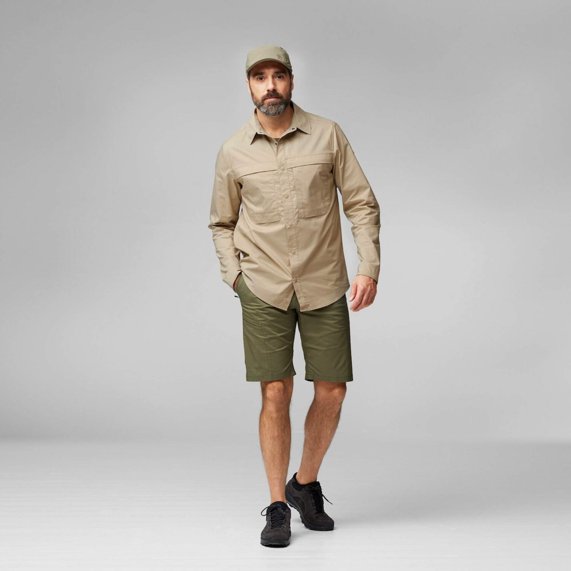 Fjällräven ABISKO TRAIL SHIRT LS M Herren - Outdoor Hemd