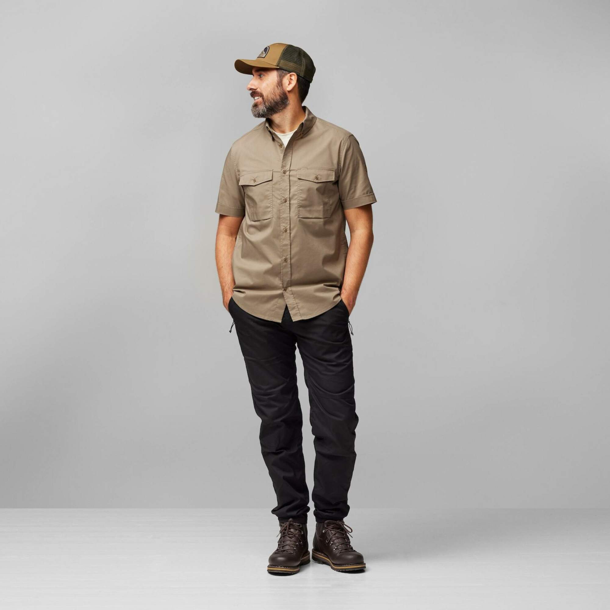 Fjällräven ÖVIK AIR STRETCH SS SHIRT M Herren - Outdoor Hemd
