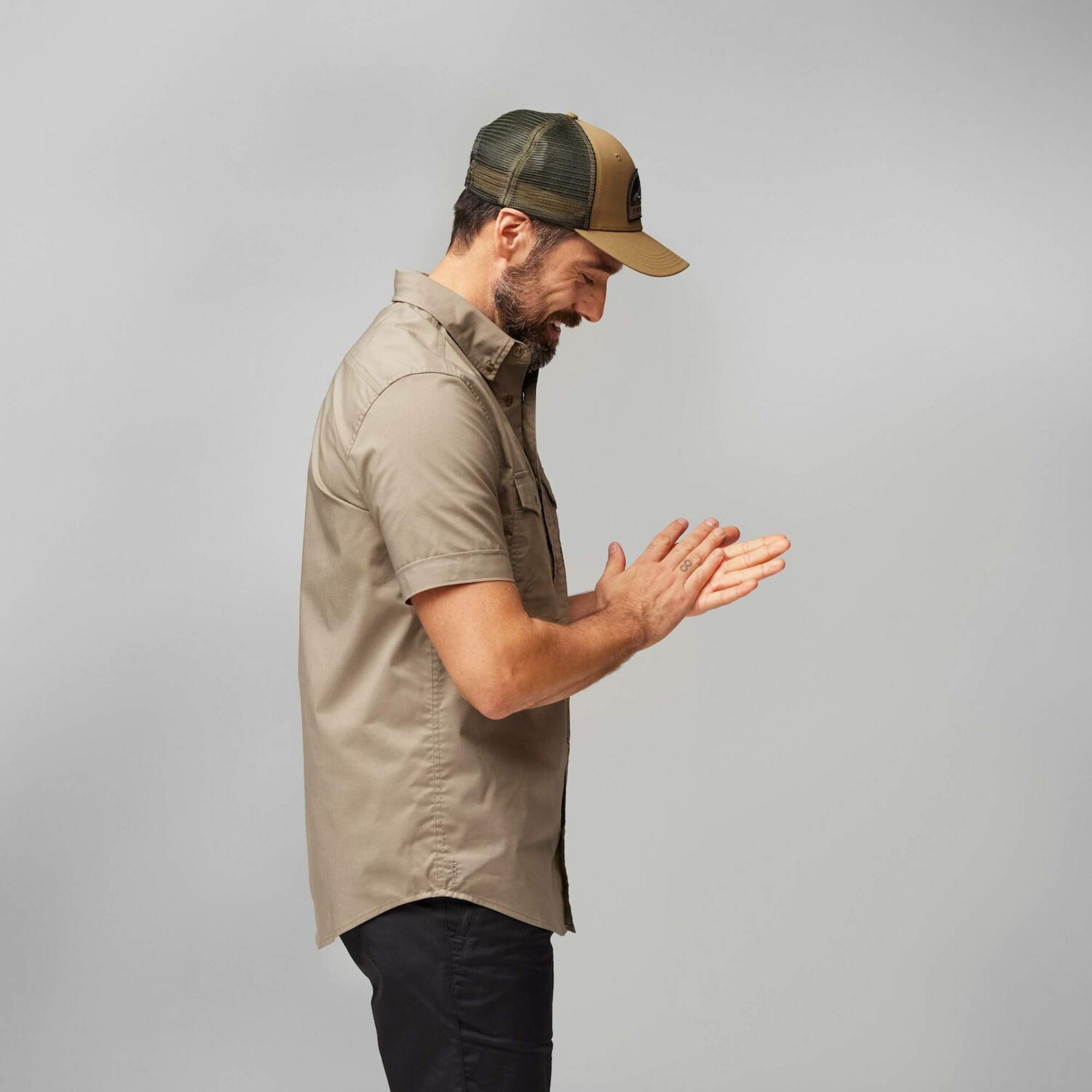 Fjällräven ÖVIK AIR STRETCH SS SHIRT M Herren - Outdoor Hemd
