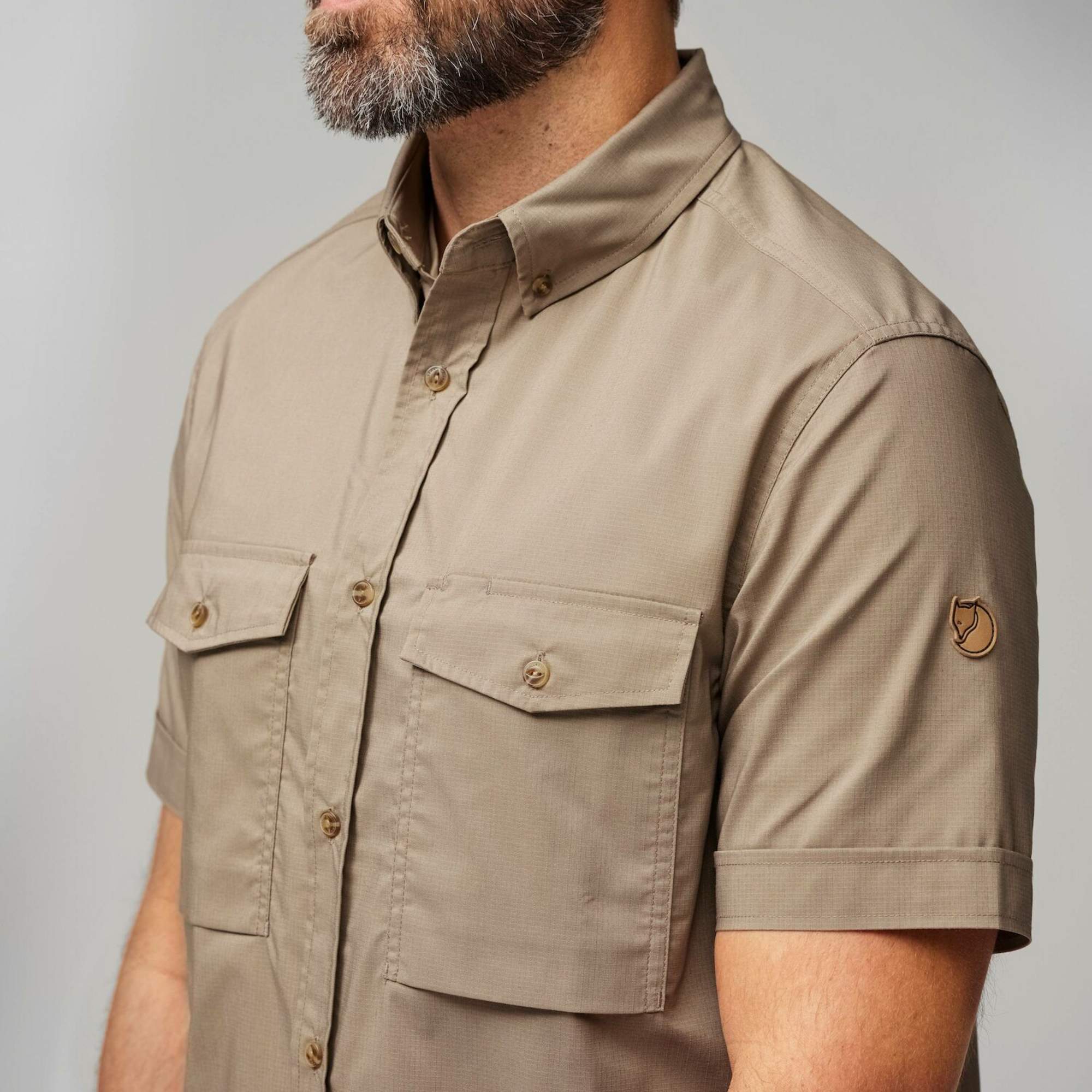 Fjällräven ÖVIK AIR STRETCH SS SHIRT M Herren - Outdoor Hemd