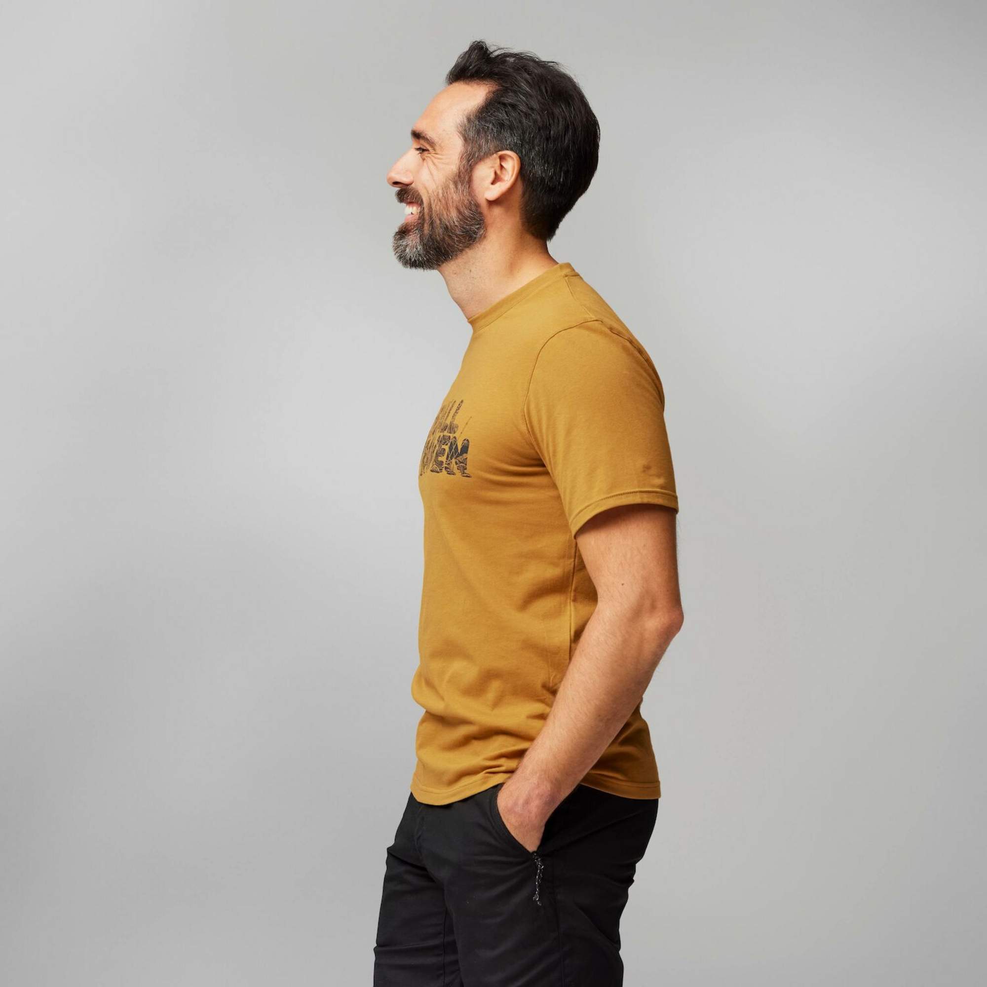 Fjällräven LUSH LOGO T-SHIRT M Herren - T-Shirt