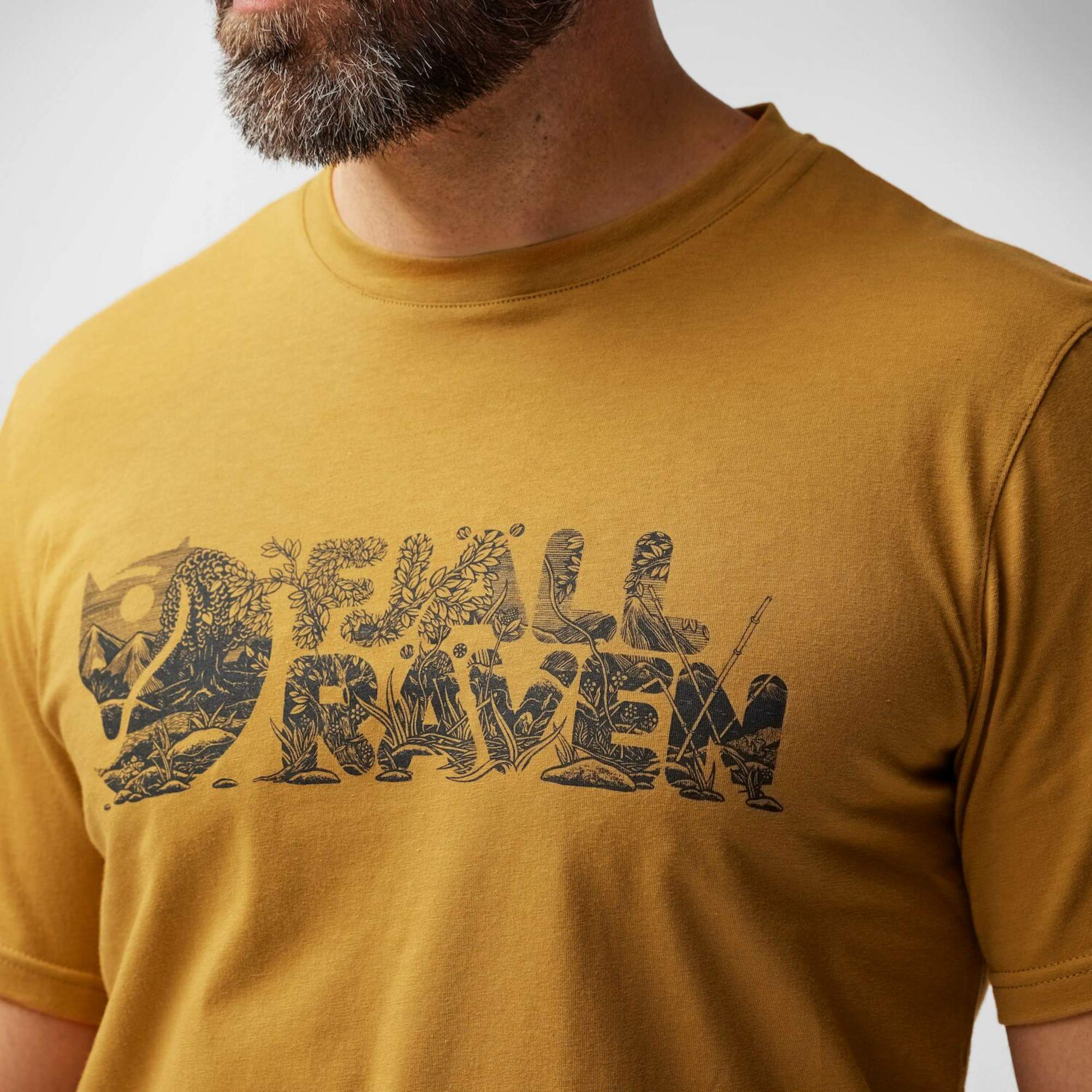 Fjällräven LUSH LOGO T-SHIRT M Herren - T-Shirt