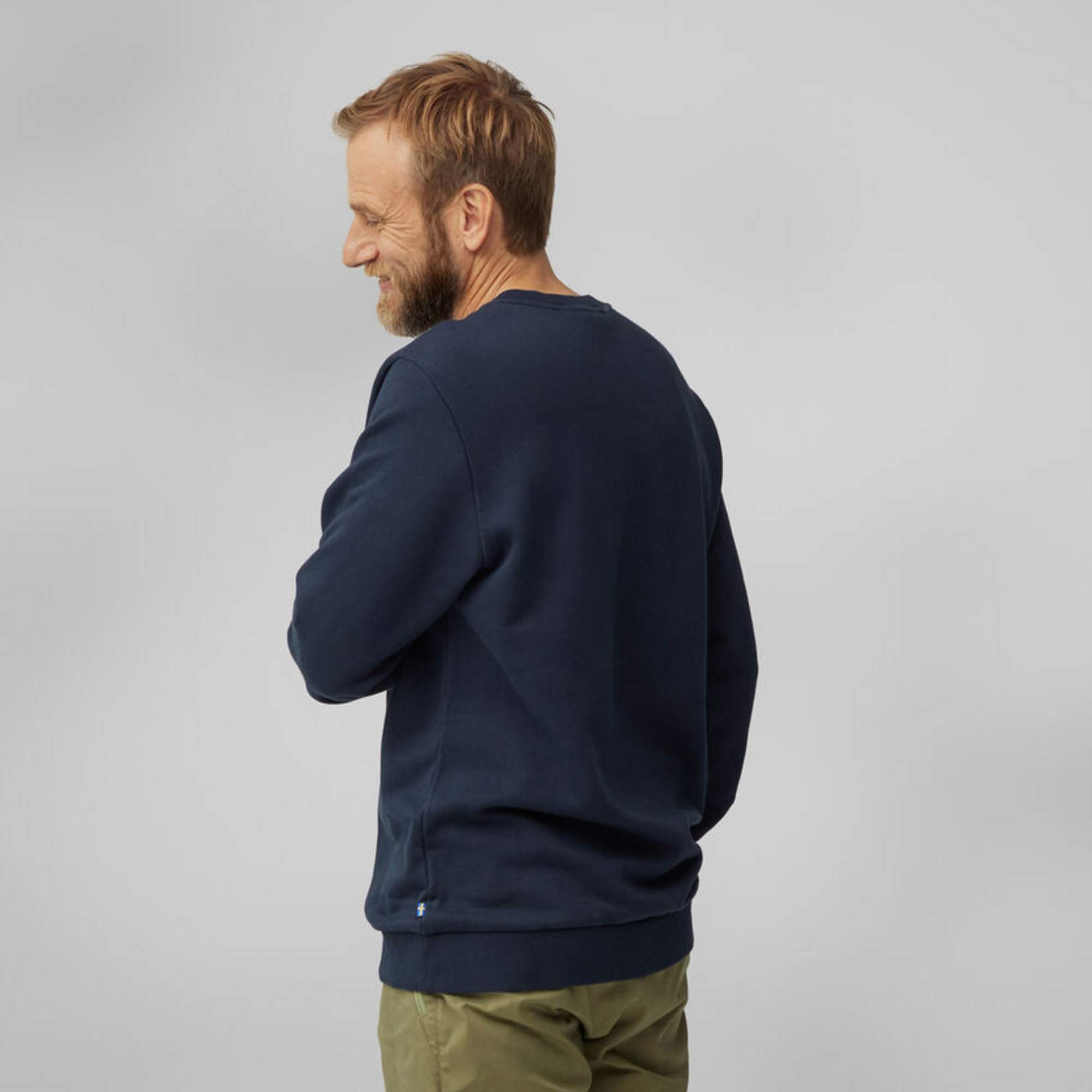 Fjällräven FJÄLLRÄVEN LOGO SWEATER M Herren - Sweatshirt