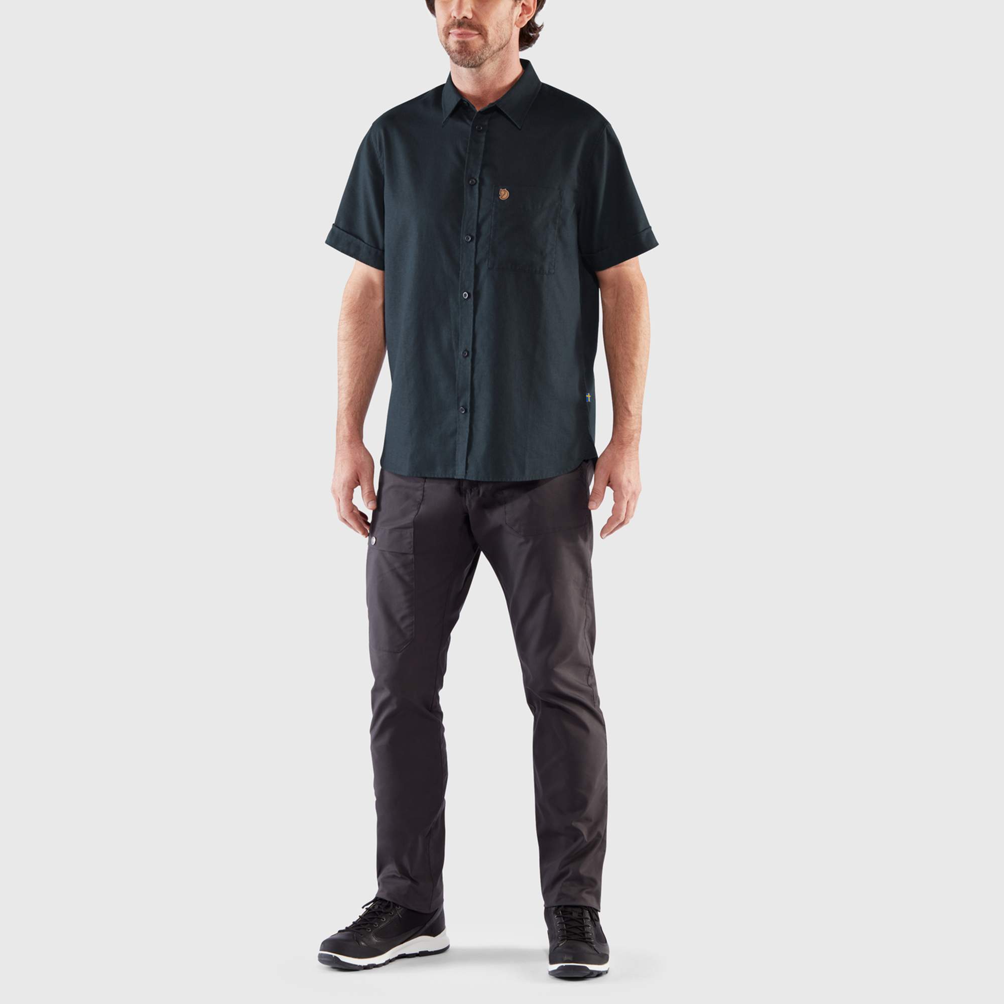 Fjällräven ÖVIK TRAVEL SHIRT SS M Herren - Outdoor Hemd