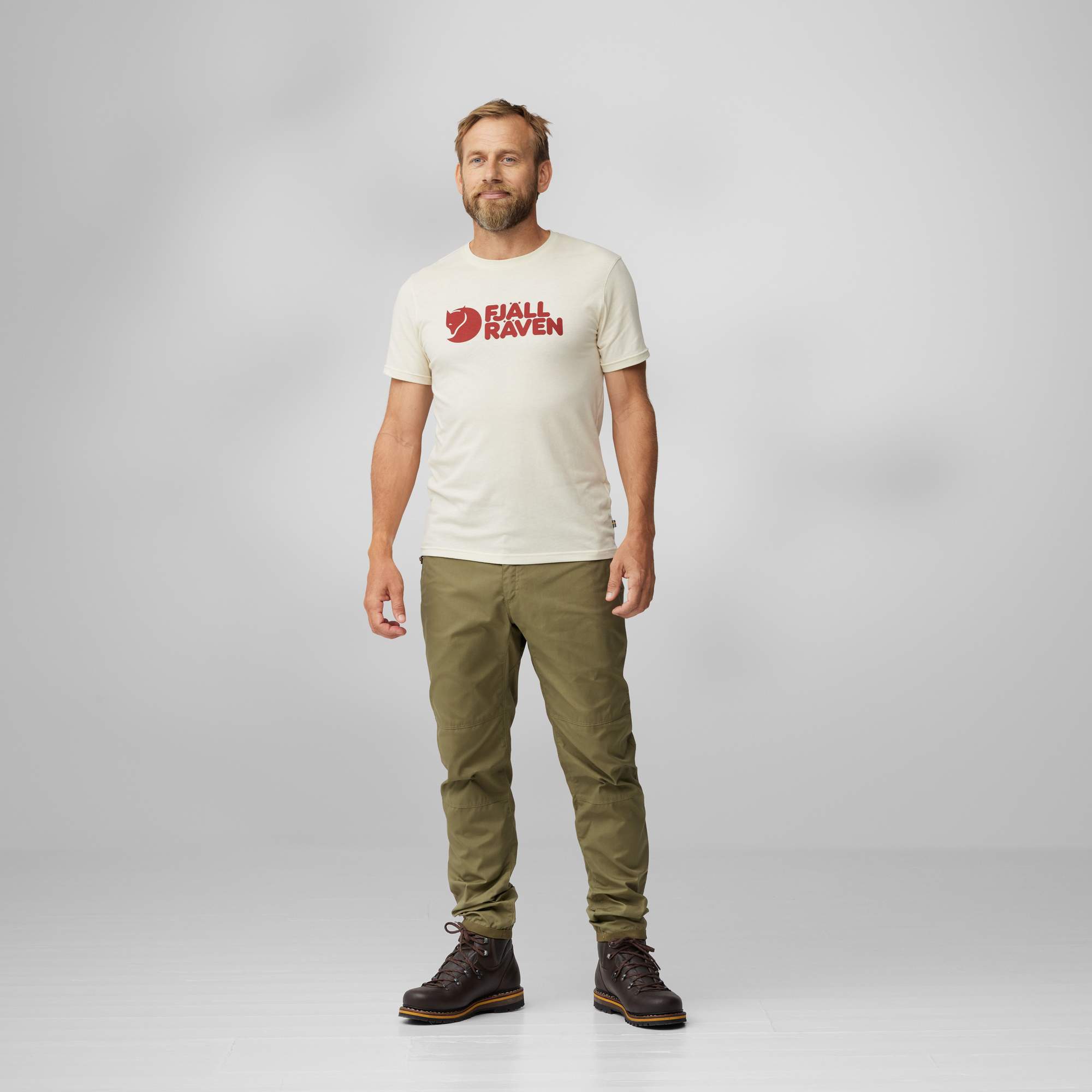 Fjällräven FJÄLLRÄVEN LOGO T-SHIRT M Herren - T-Shirt