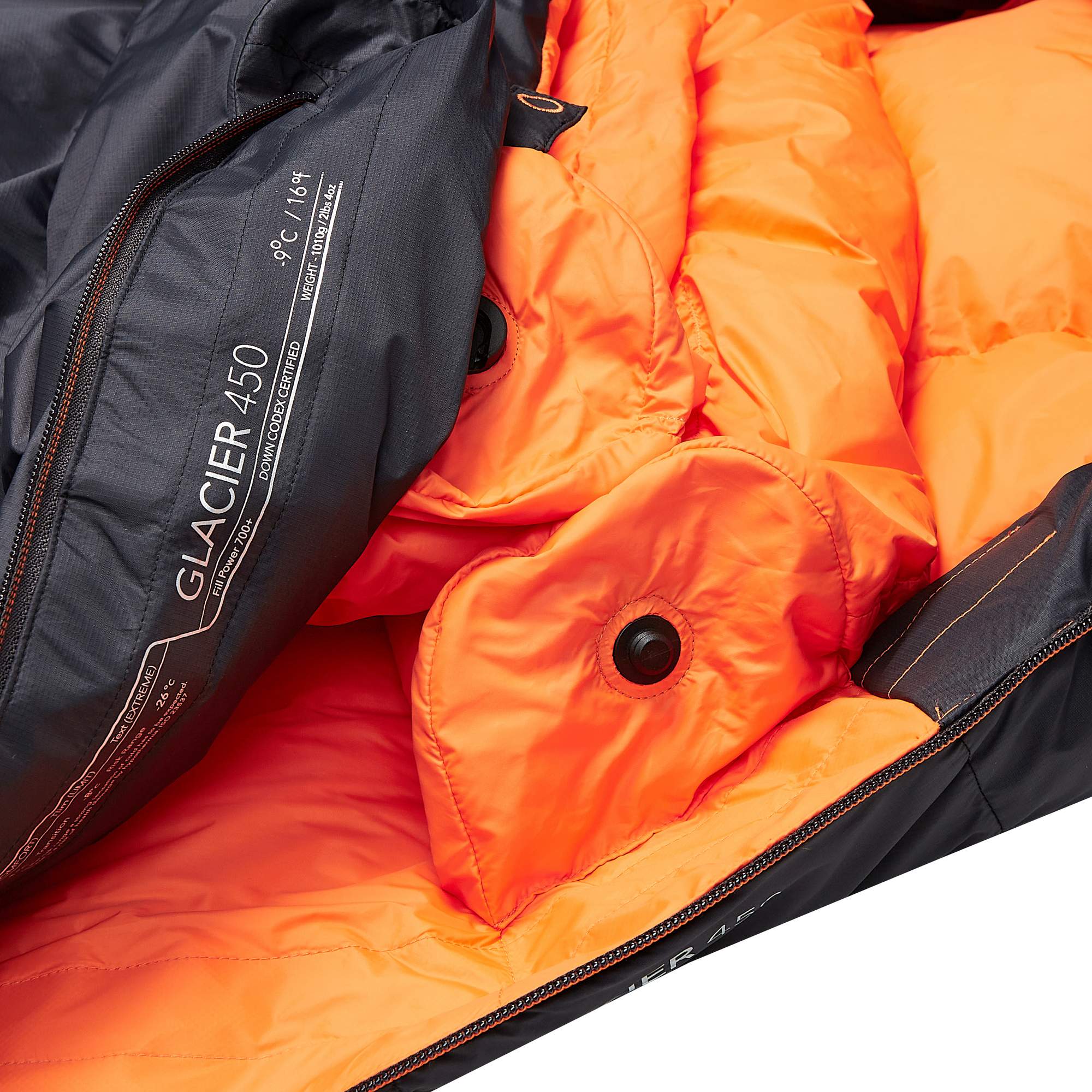 Mountain Equipment GLACIER 450 LONG - Daunenschlafsack