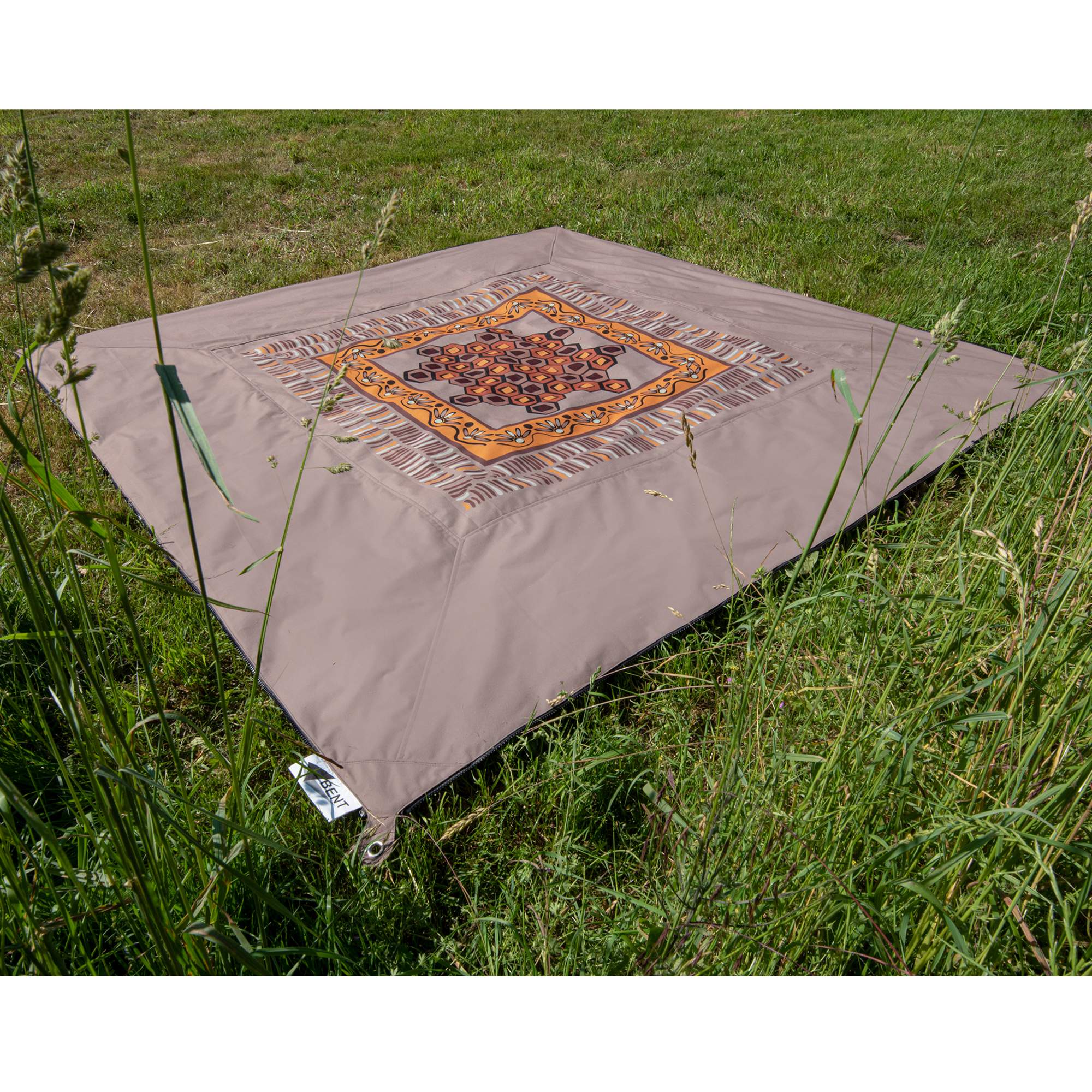 Bent VERBINDBARER TEPPICH ZIP-CARPET AFRIKA - Picknickdecke