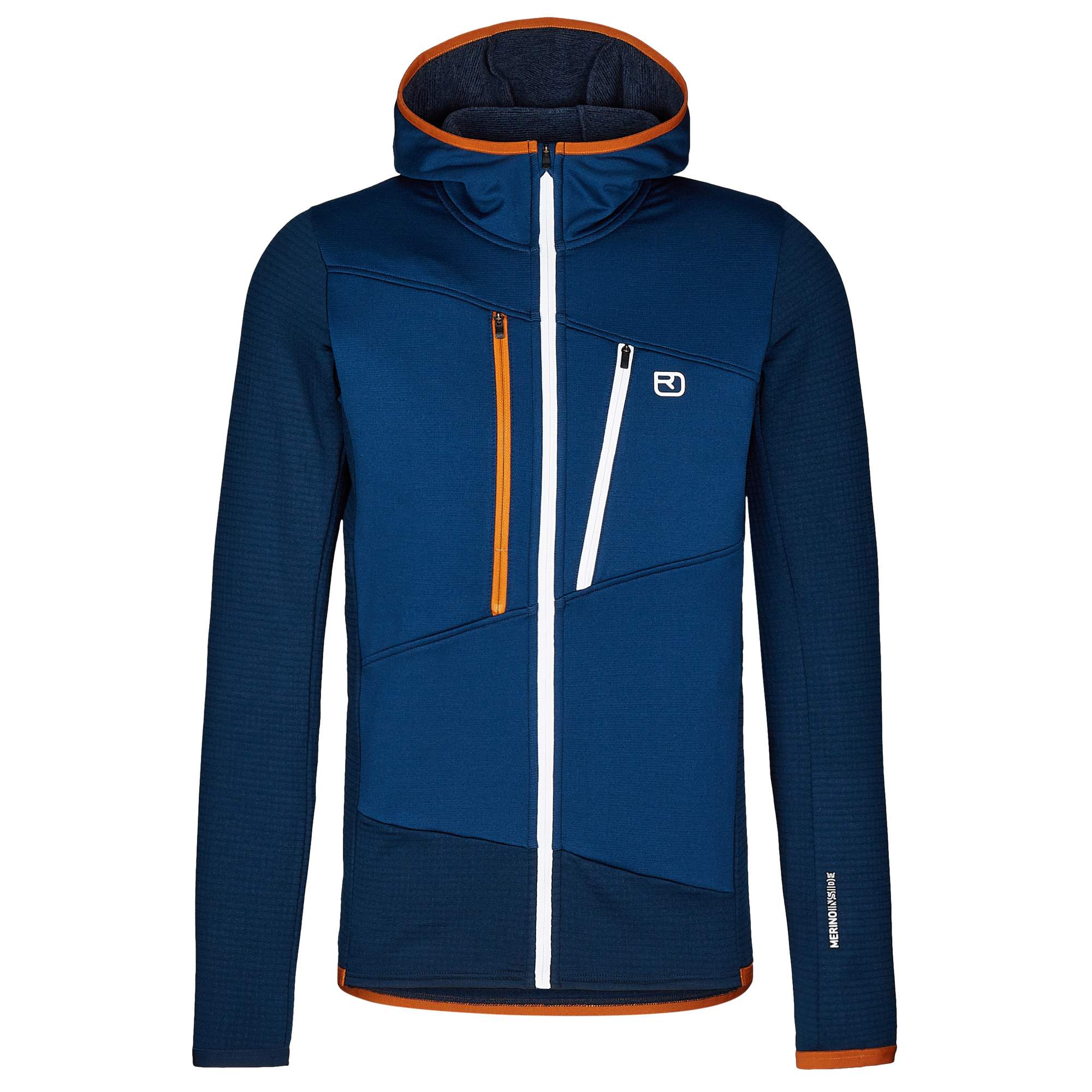 Ortovox FLEECE GRID HOODY M Herren - Fleecejacke