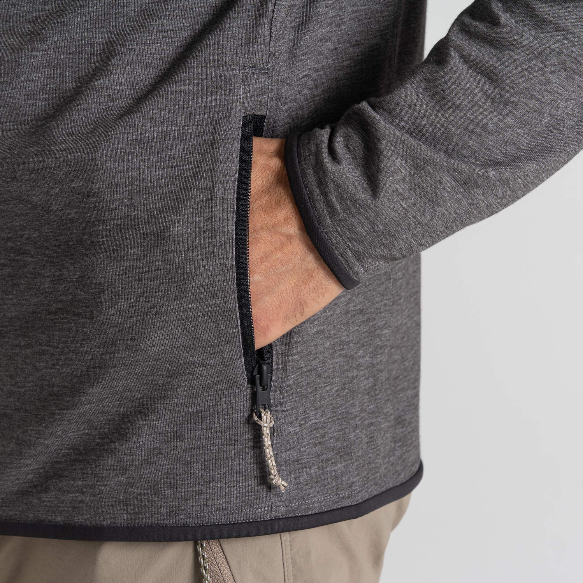 Craghoppers NOSILIFE DEFT HOODED JACKET Herren - Sweatjacke